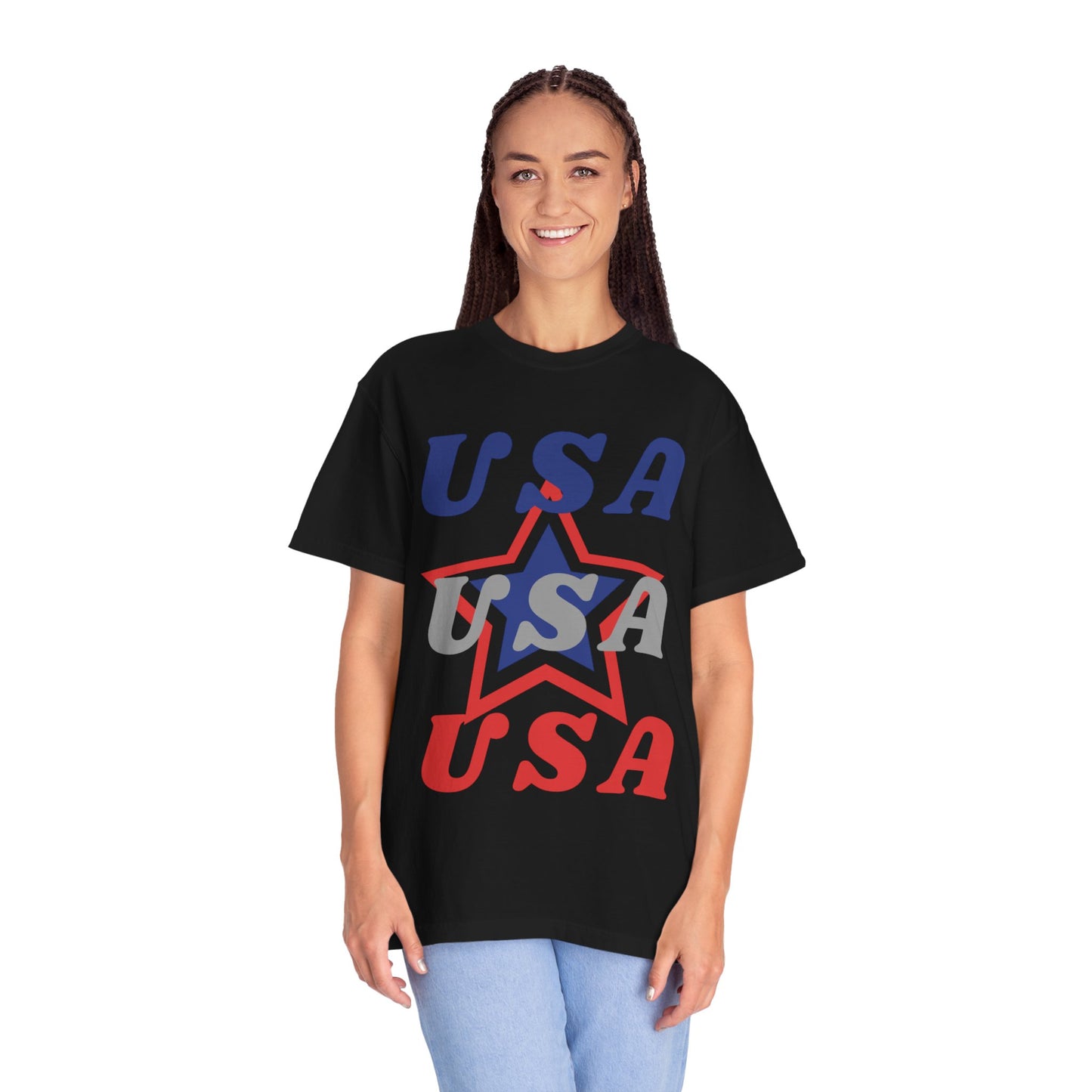 Patriotic USA Graphic T-Shirt