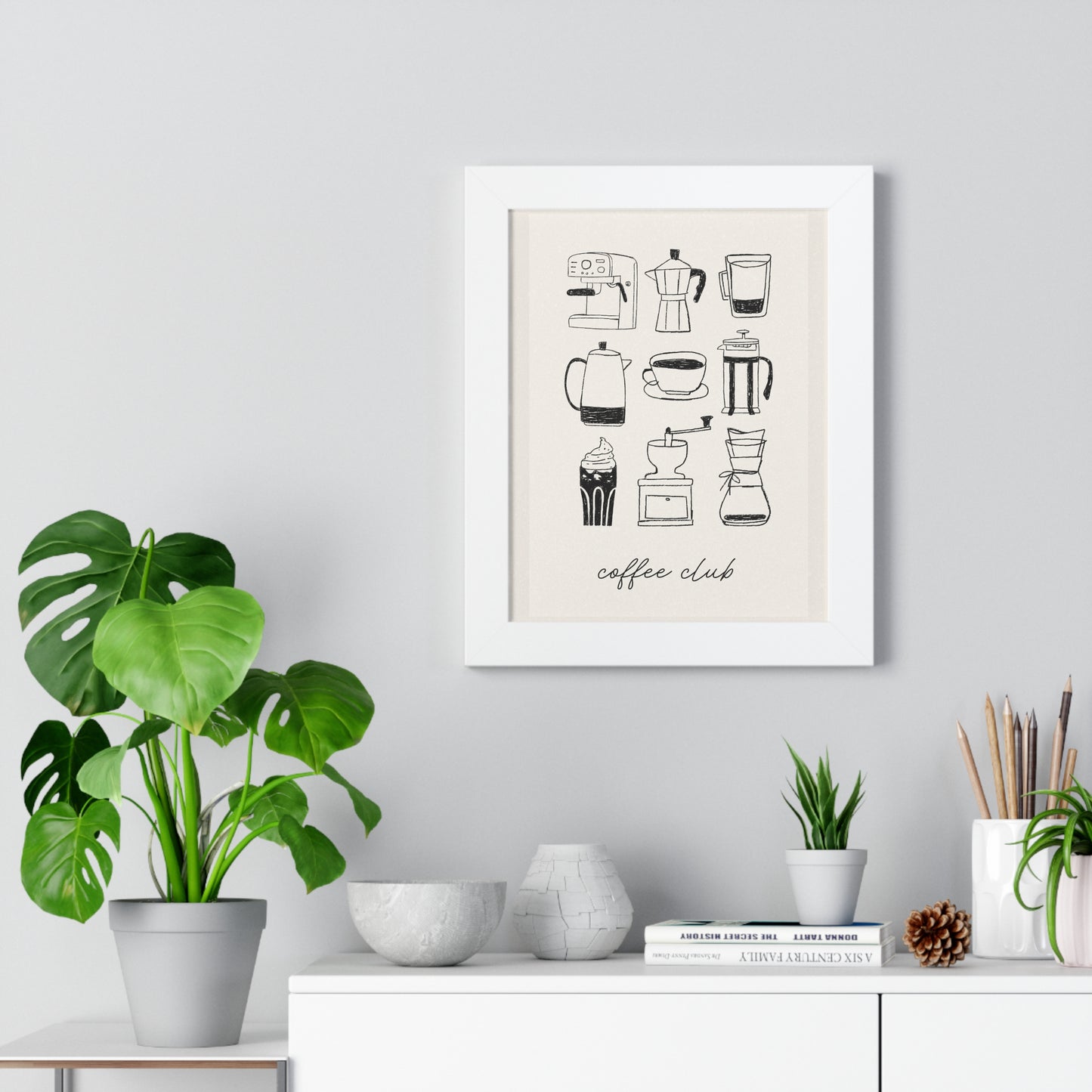 Framed Vertical Poster
