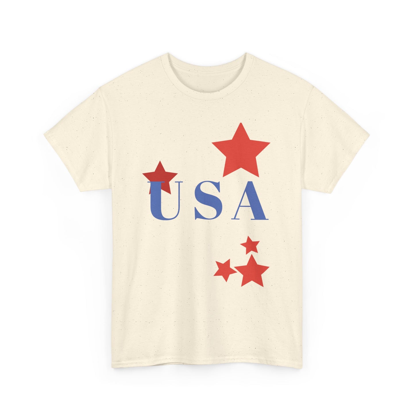 Celebrate Freedom Unisex Heavy Cotton Tee - USA Stars Design