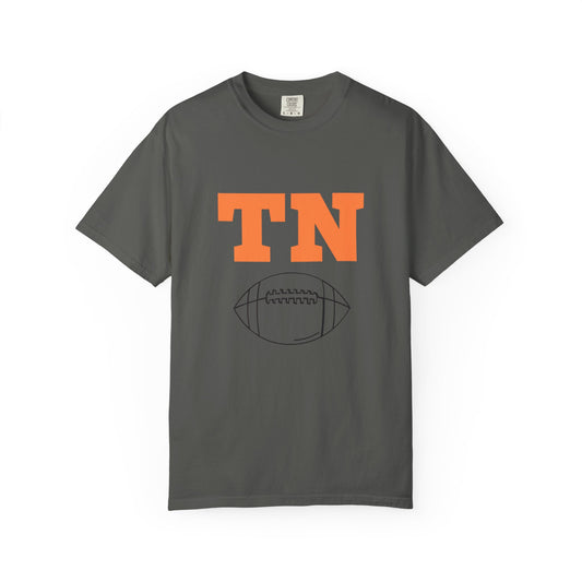 Unisex Garment-Dyed T-shirt with TN Football Design, Casual Tee for Game Day, Sports Fan Shirt, College Football Apparel, Gift for [...]