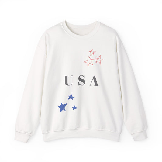USA Stars Unisex Crewneck Sweatshirt