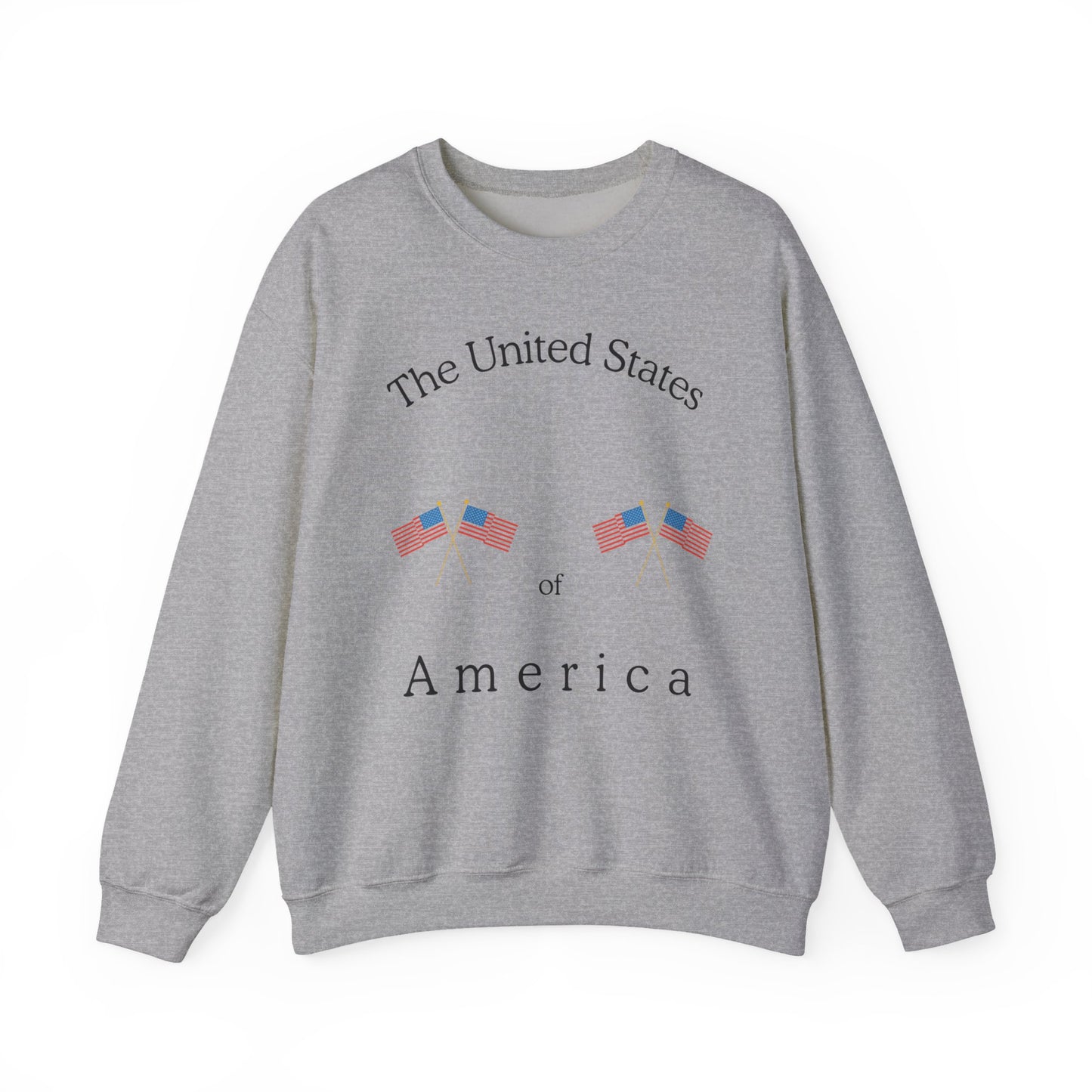 Patriotic Crewneck Sweatshirt - The United States of America