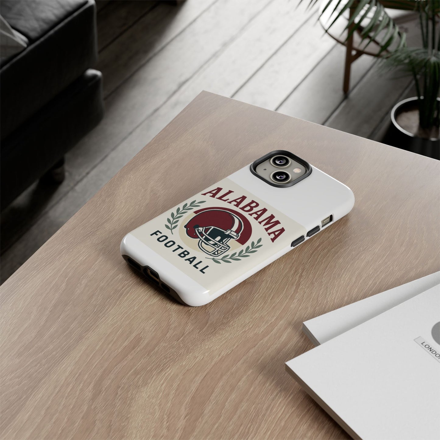 Alabama Football Phone Case, Custom Tough Case, Gift for Sports Fans, College Team Merchandise, School Spirit Accessory