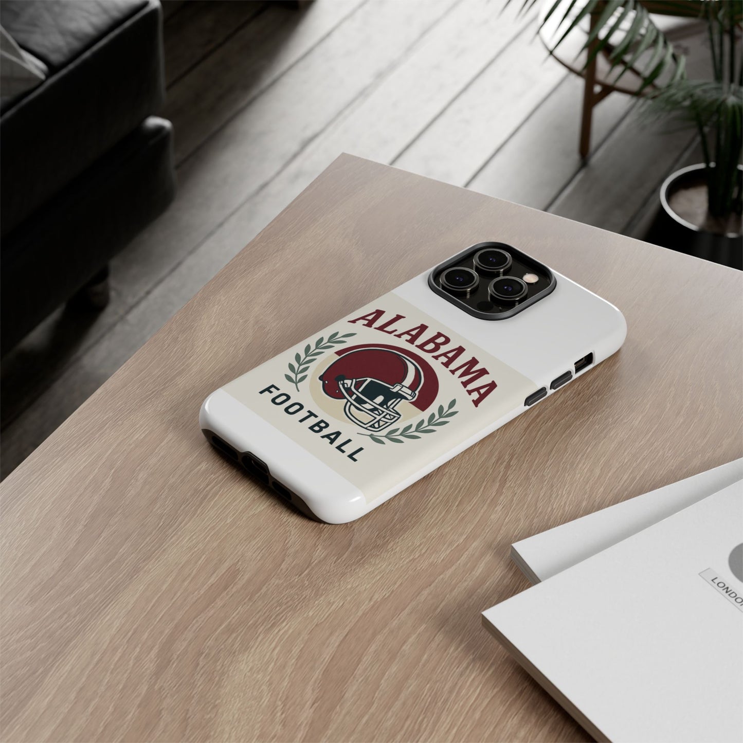 Alabama Football Phone Case, Custom Tough Case, Gift for Sports Fans, College Team Merchandise, School Spirit Accessory