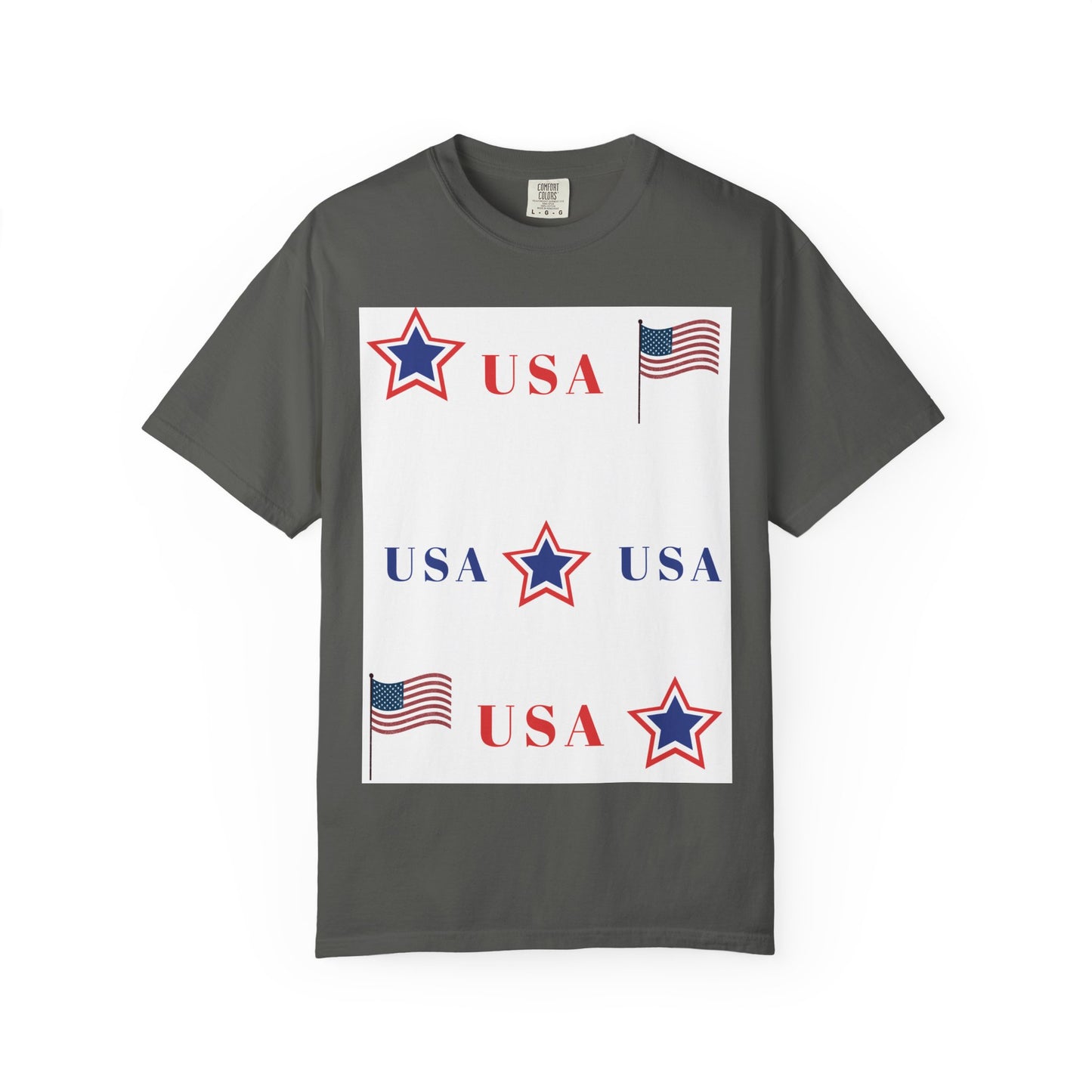 Patriotic USA Graphic T-Shirt