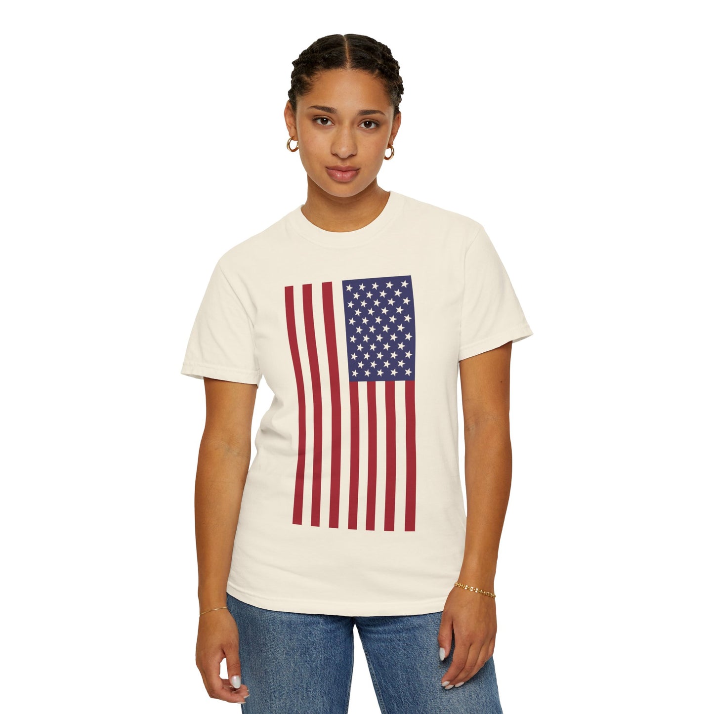 Patriotic Unisex Garment-Dyed T-Shirt