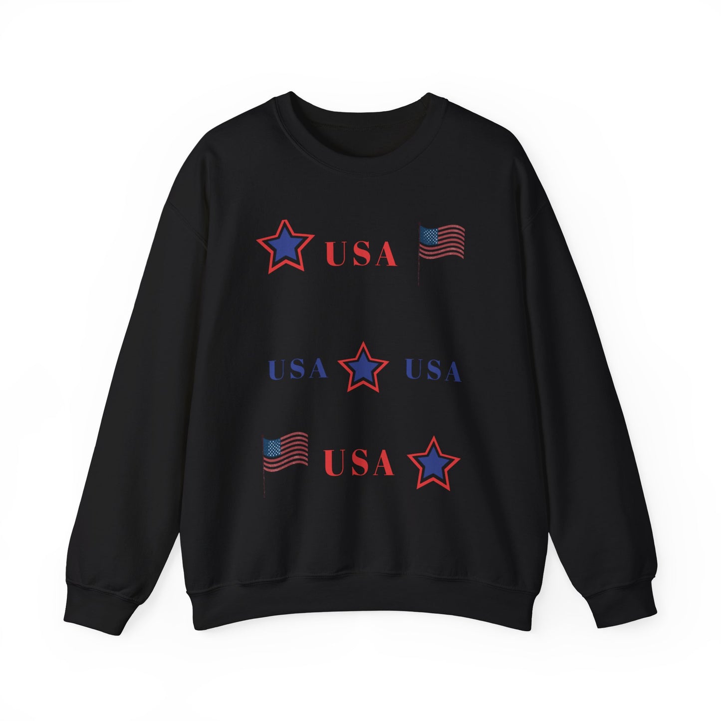 Patriotic USA Crewneck Sweatshirt
