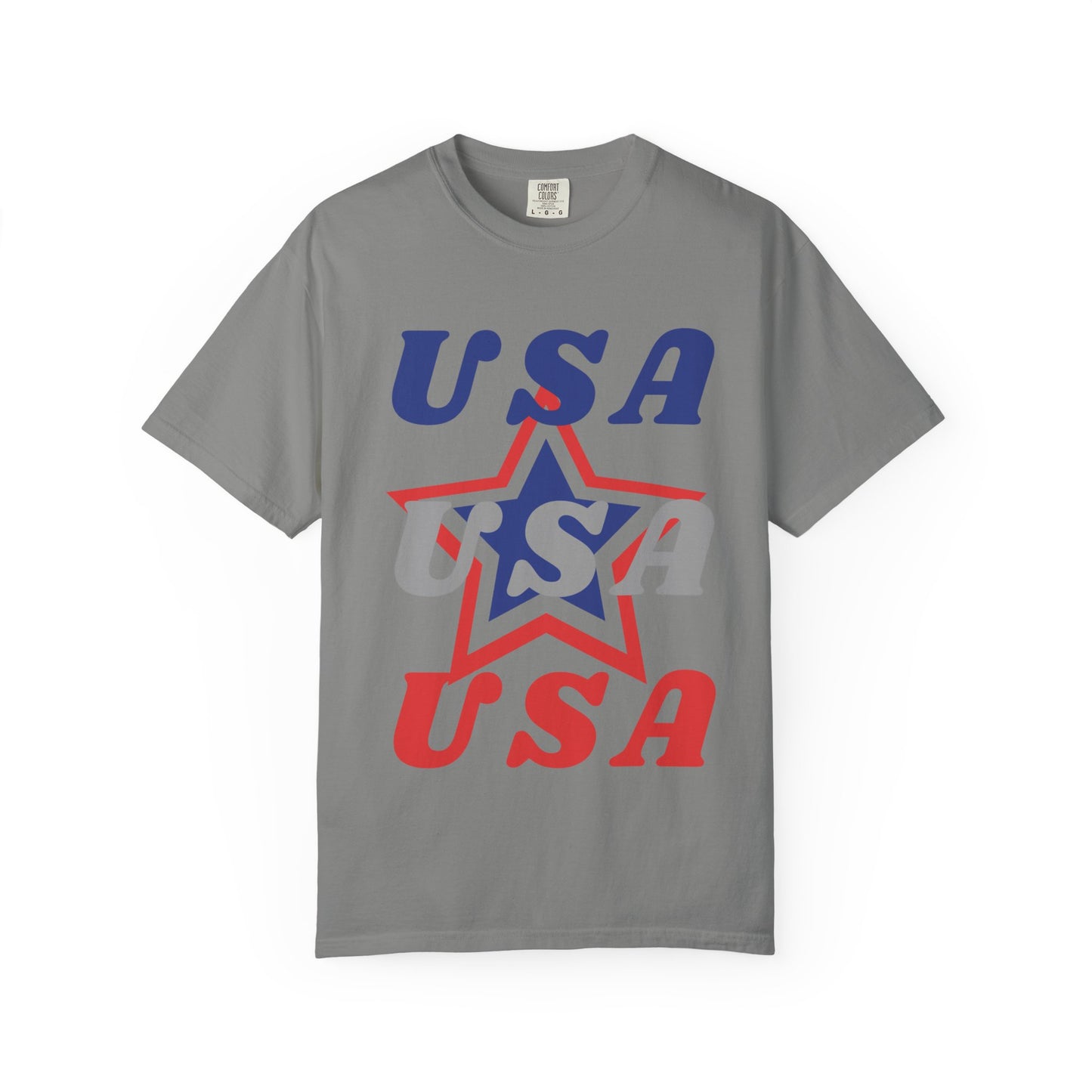 Patriotic USA Graphic T-Shirt
