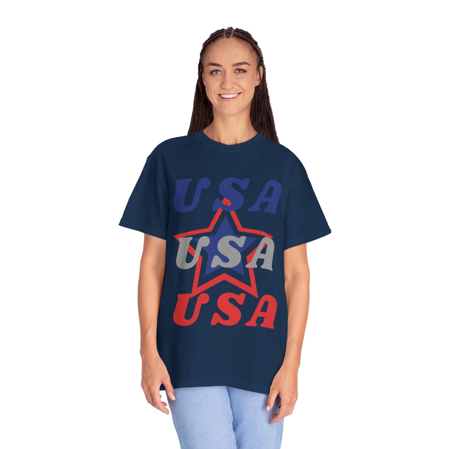 Patriotic USA Graphic T-Shirt