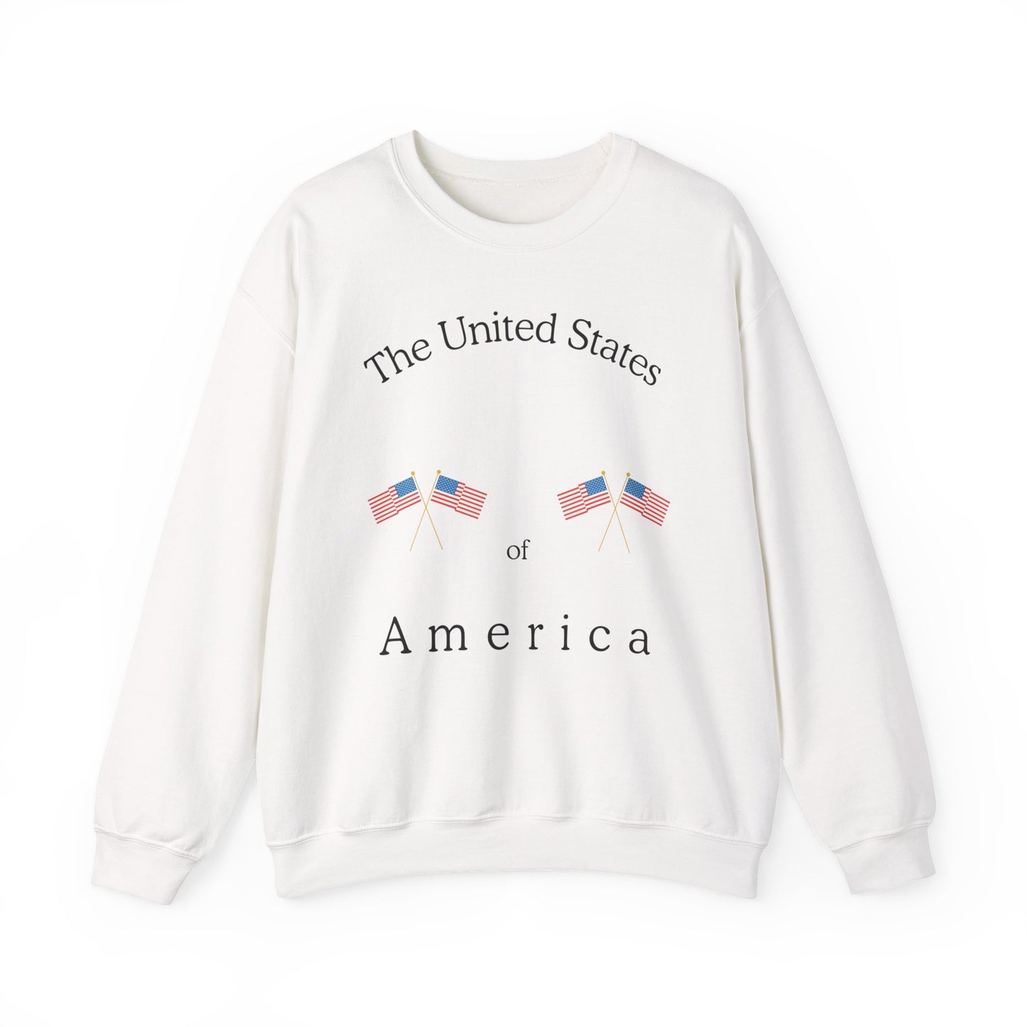 Patriotic Crewneck Sweatshirt - The United States of America