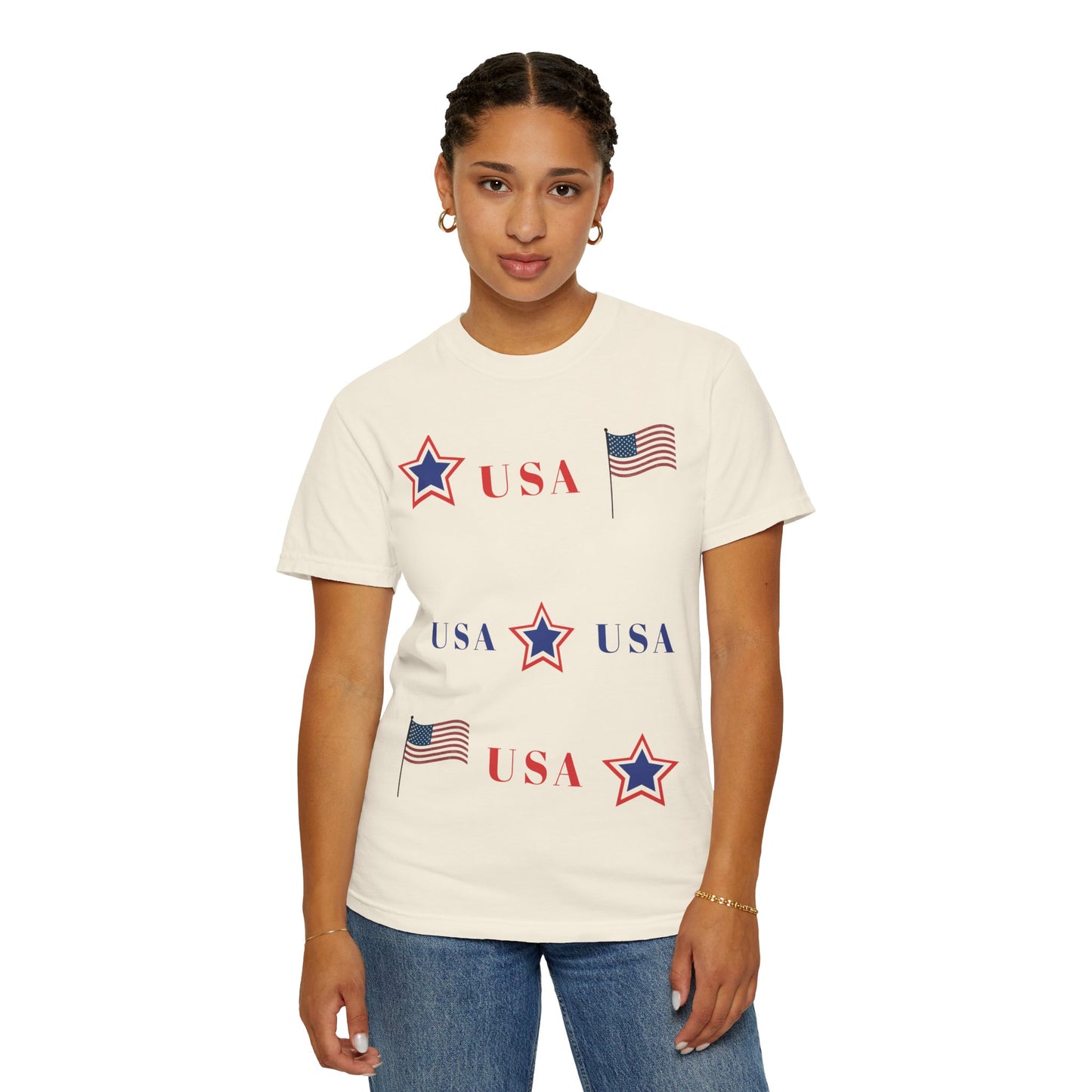 Patriotic USA Graphic T-Shirt