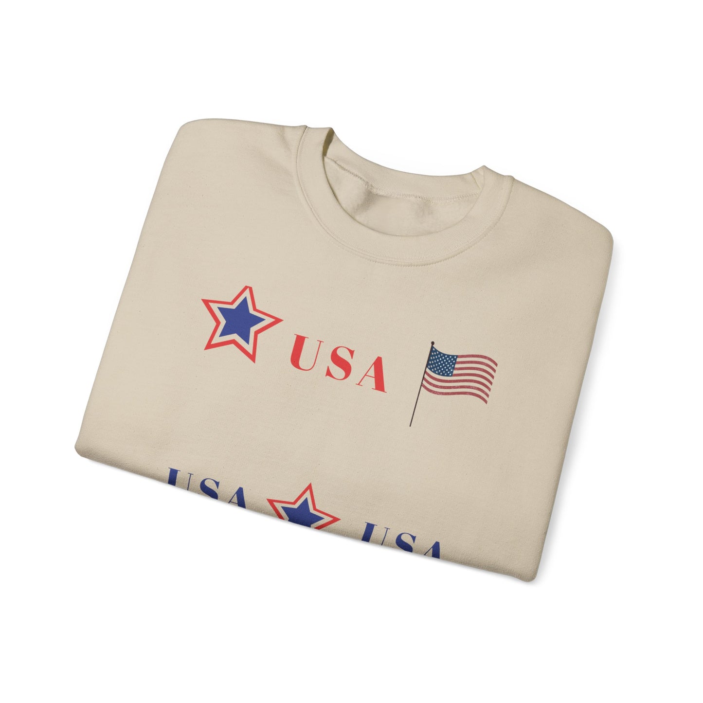 Patriotic USA Crewneck Sweatshirt