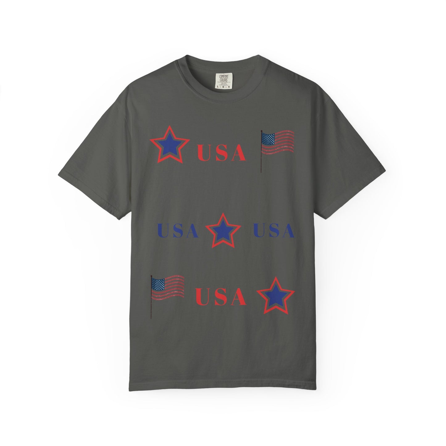 Patriotic USA Graphic T-Shirt