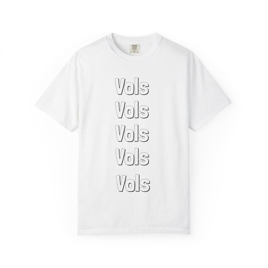 Vols Vols Vols Unisex Tshirt, Tennessee Volunteers Tee, College Football Fan Shirt, Game Day Apparel, Souvenir Gift