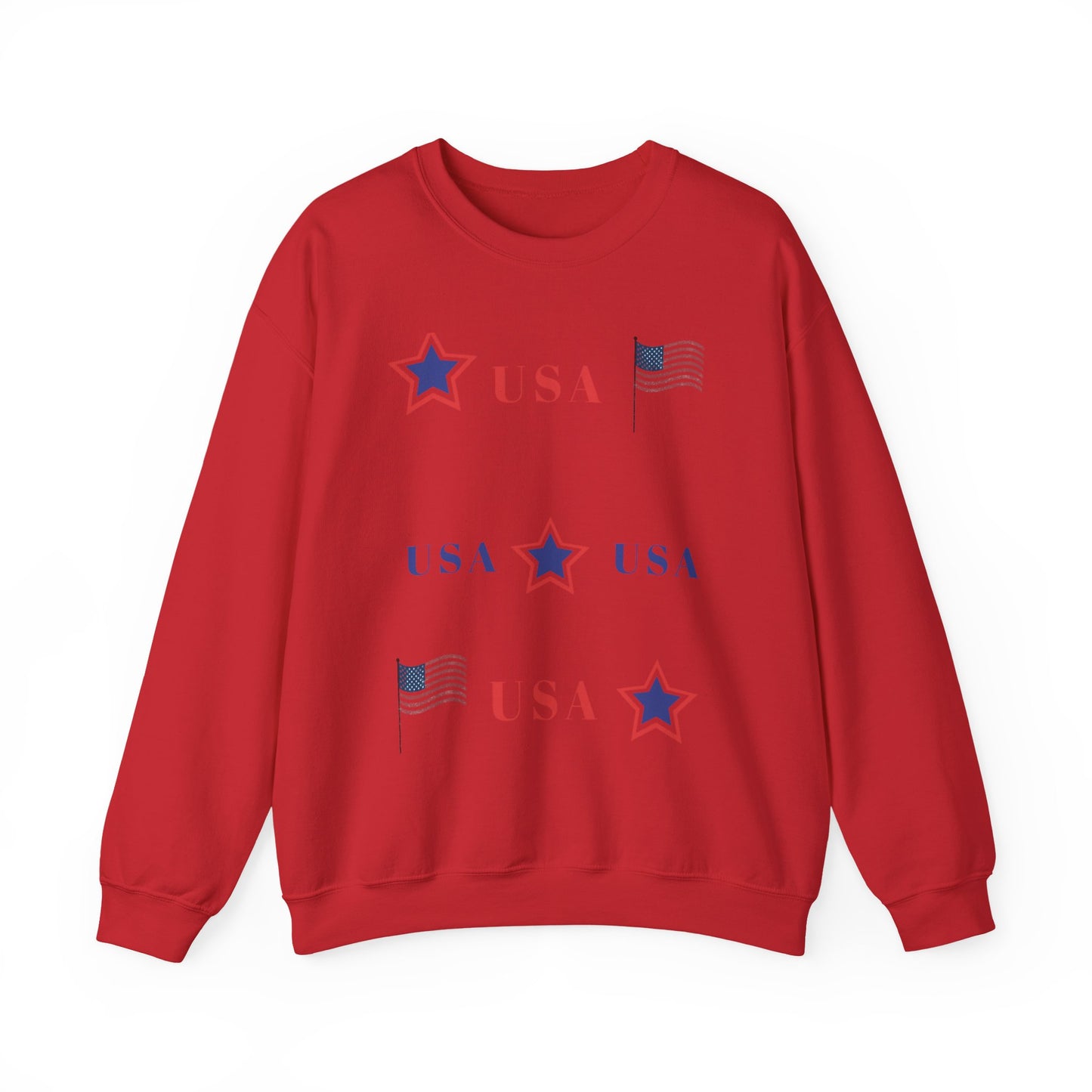 Patriotic USA Crewneck Sweatshirt
