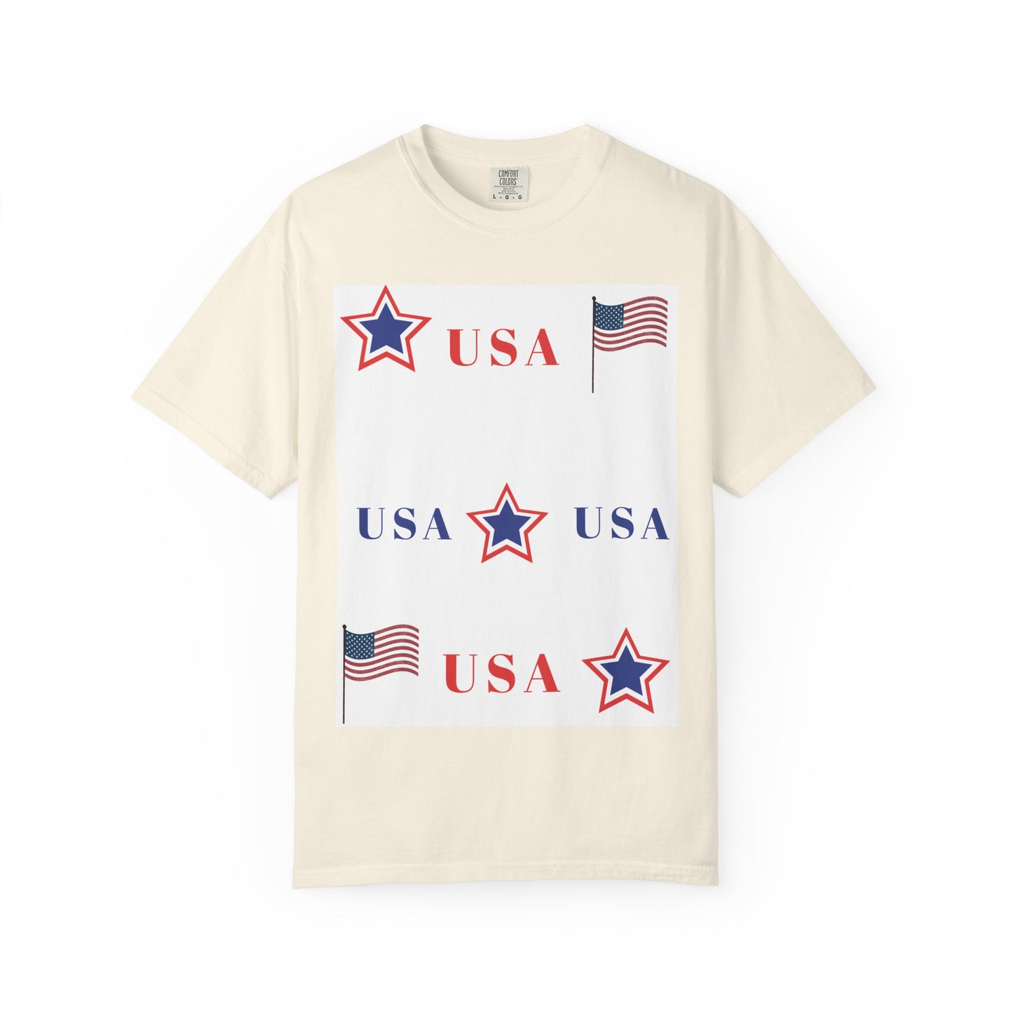 Patriotic USA Graphic T-Shirt