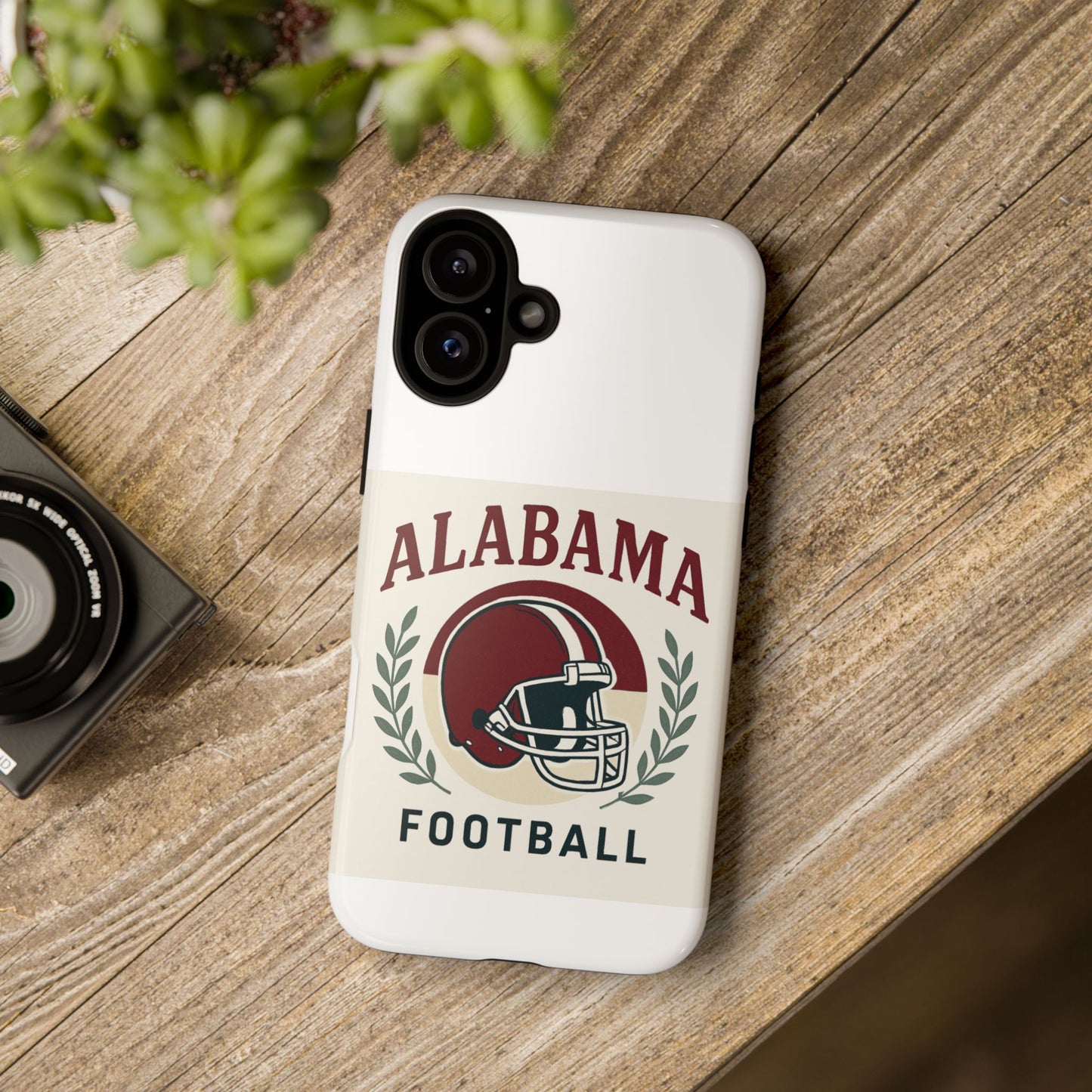 Alabama Football Phone Case, Custom Tough Case, Gift for Sports Fans, College Team Merchandise, School Spirit Accessory