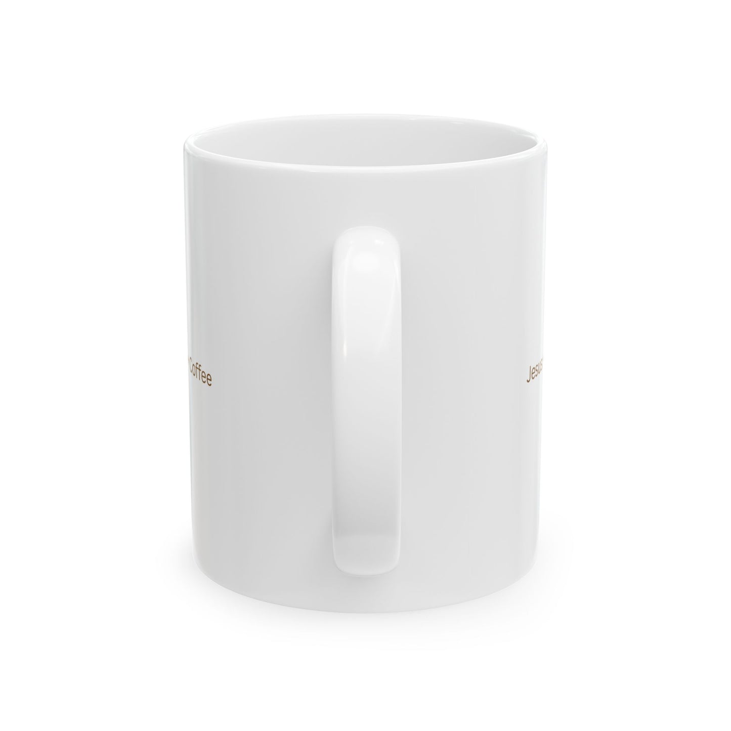 Christian Coffee Mug - 11oz & 15oz, Jesus + Coffee, Inspirational Drinkware, Gift for Believers, Perfect for Faith-Based Occasions