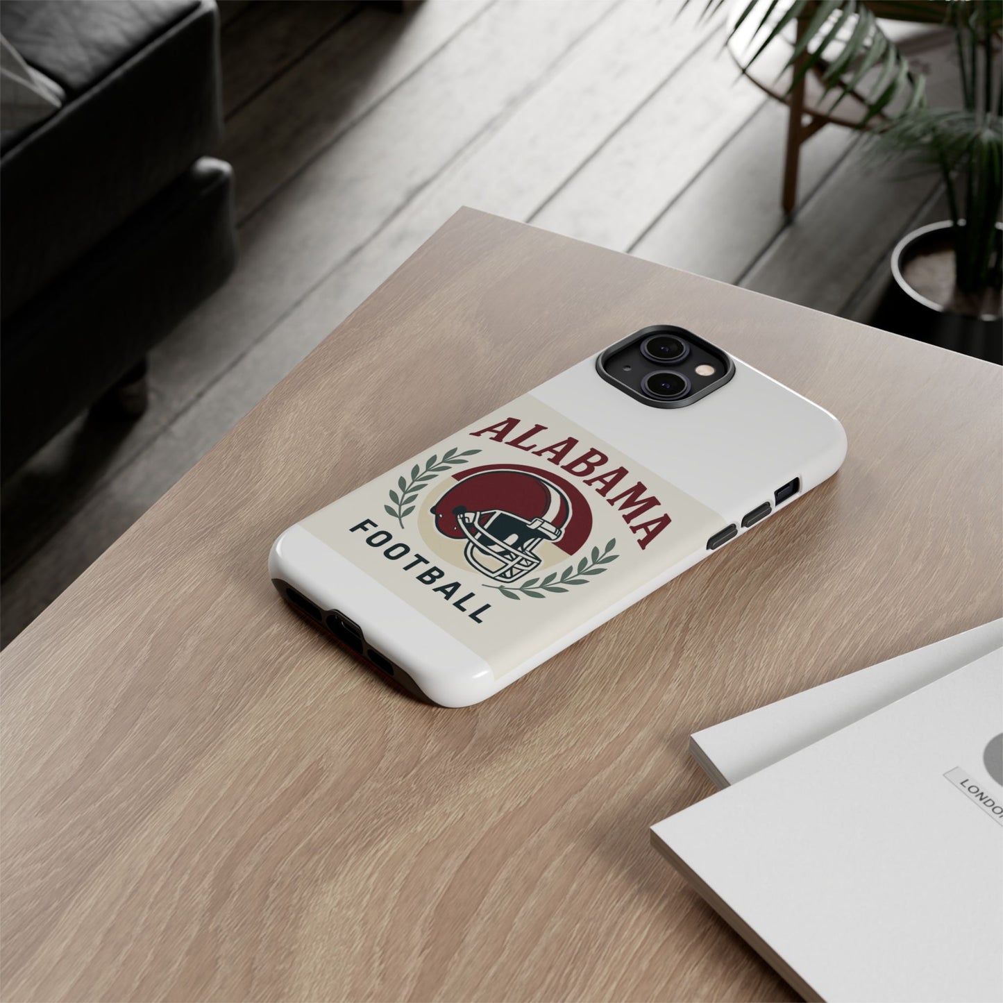 Alabama Football Phone Case, Custom Tough Case, Gift for Sports Fans, College Team Merchandise, School Spirit Accessory