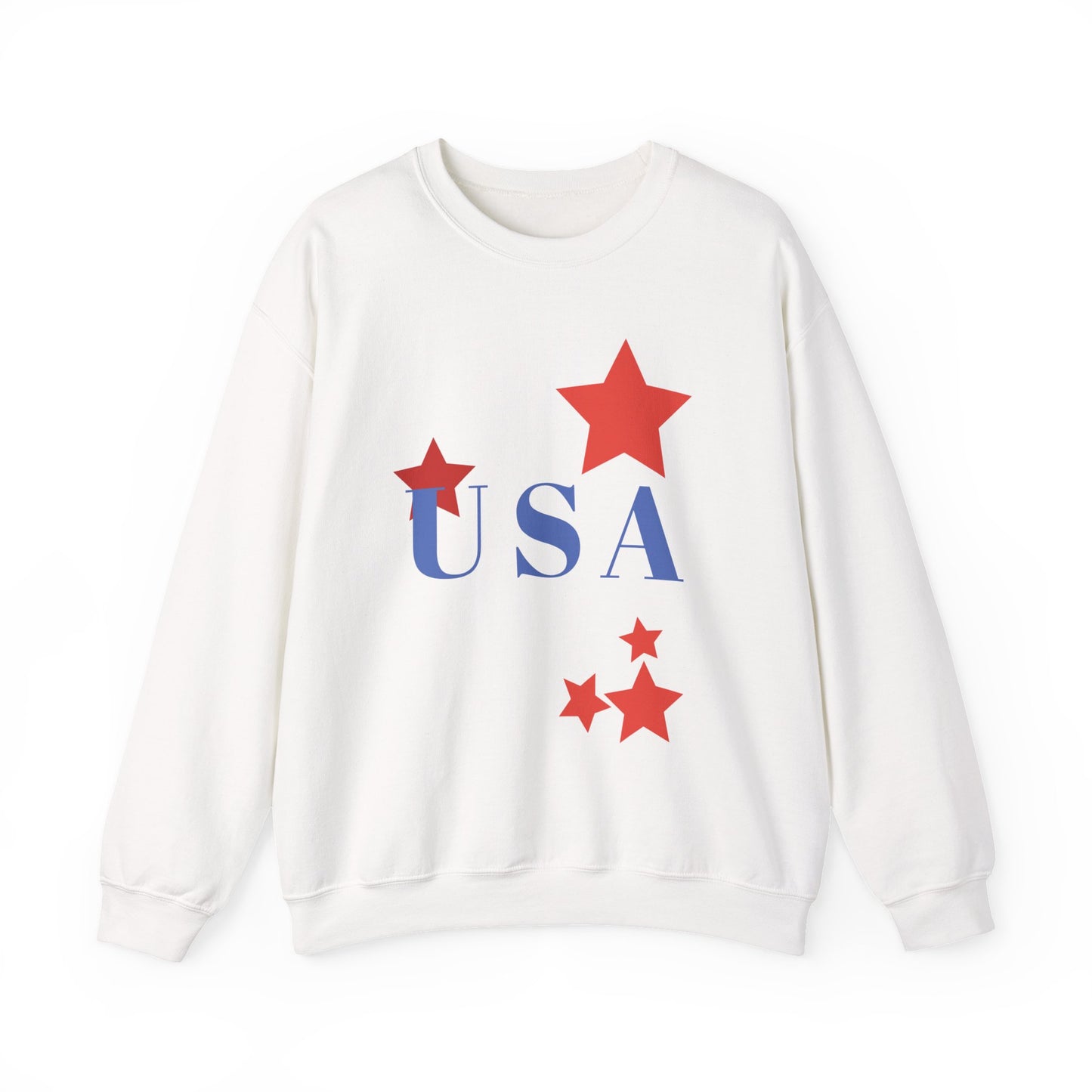 USA Stars Unisex Sweatshirt for Patriotic Celebrations