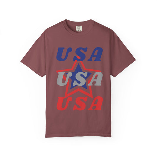 Patriotic USA Graphic T-Shirt