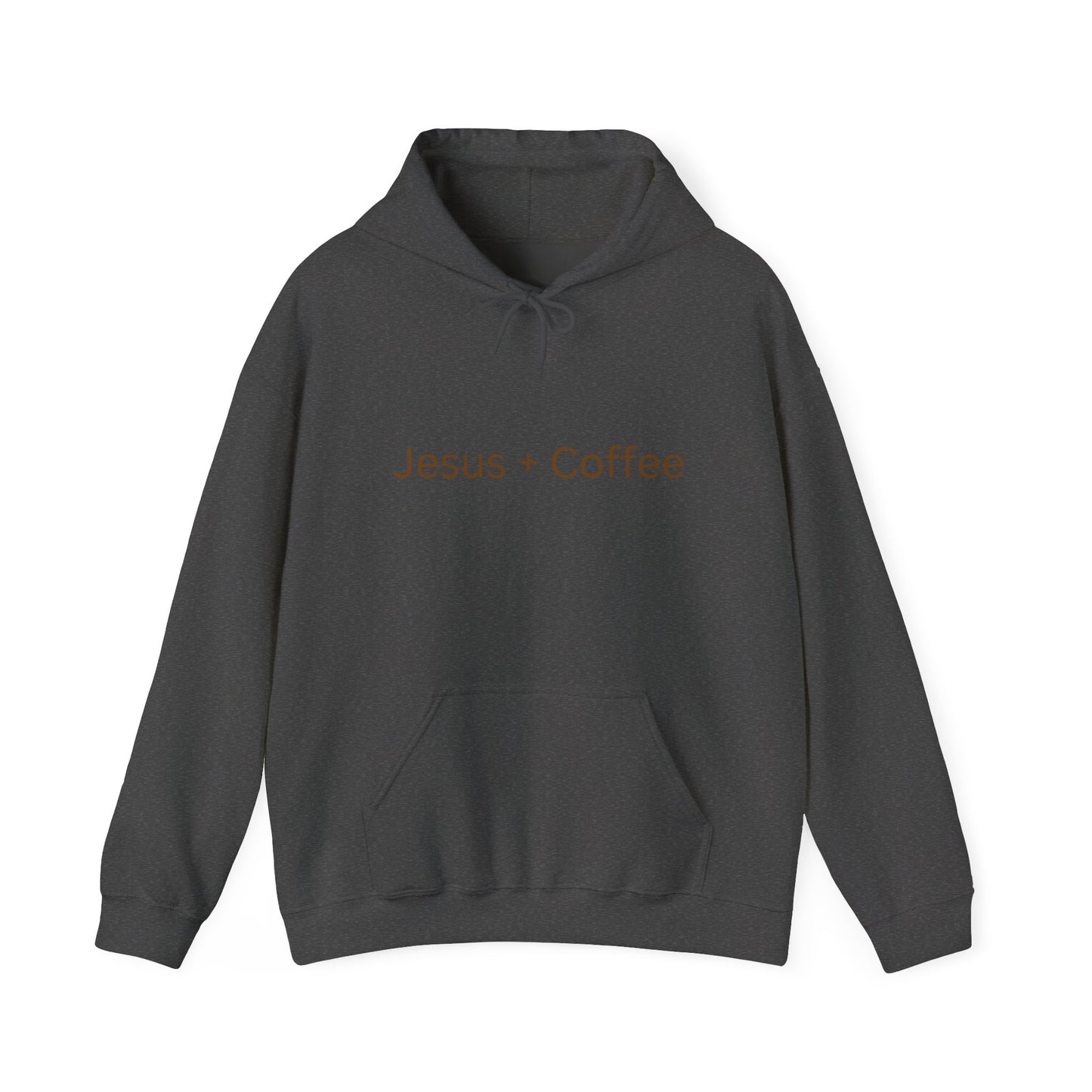 Jesus + Coffee Unisex Hoodie, Faith Sweatshirt, Christian Gifts, Cozy Pullover, Coffee Lovers Apparel, Casual Wear
