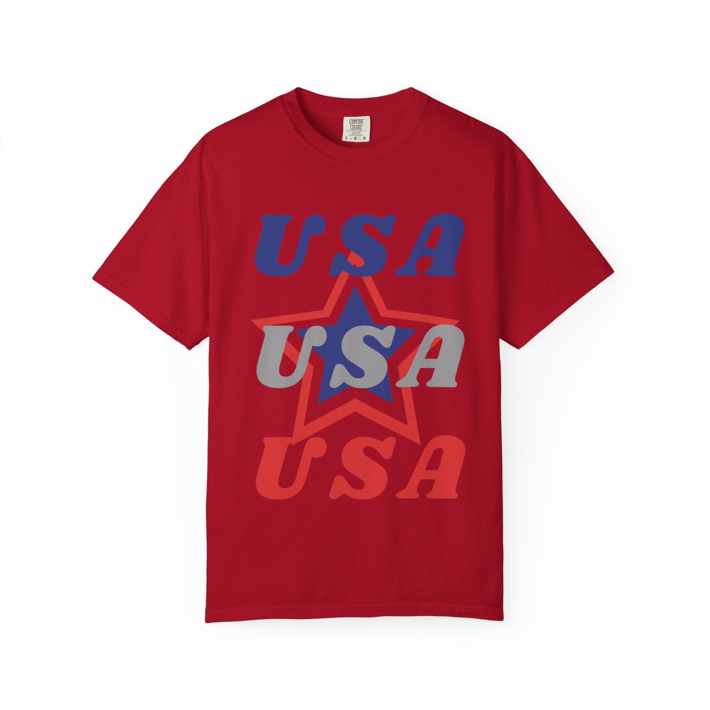 Patriotic USA Graphic T-Shirt