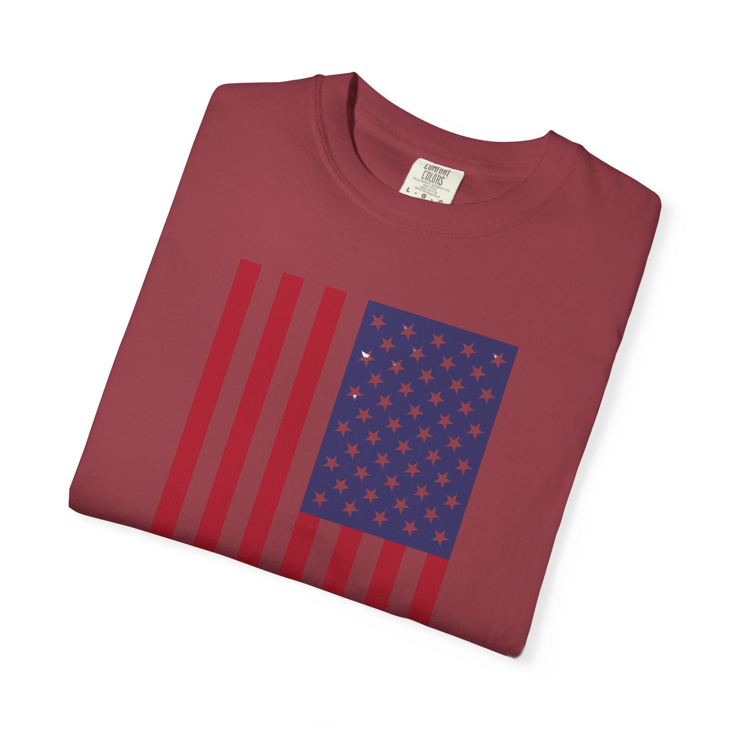 Patriotic Unisex Garment-Dyed T-Shirt
