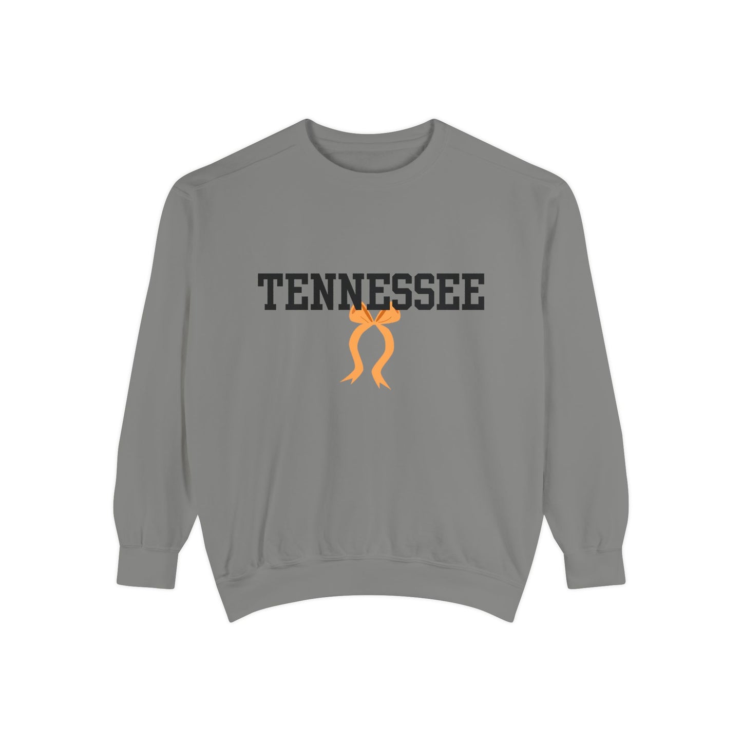 Tennessee Unisex Garment-Dyed Sweatshirt, Cozy Pullover, Casual Fall Fashion, Gift for College Students, Tennessee Pride Apparel