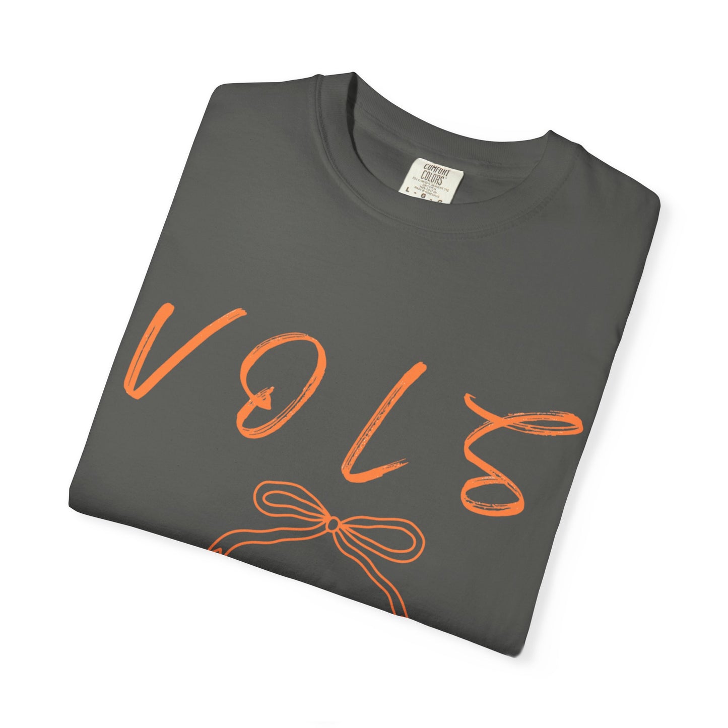 Unisex Garment-Dyed T-Shirt with 'VOL' Design, Soft Casual Tee for Everyday Wear, Gift for Friends, Minimalist Style, Summer Essential