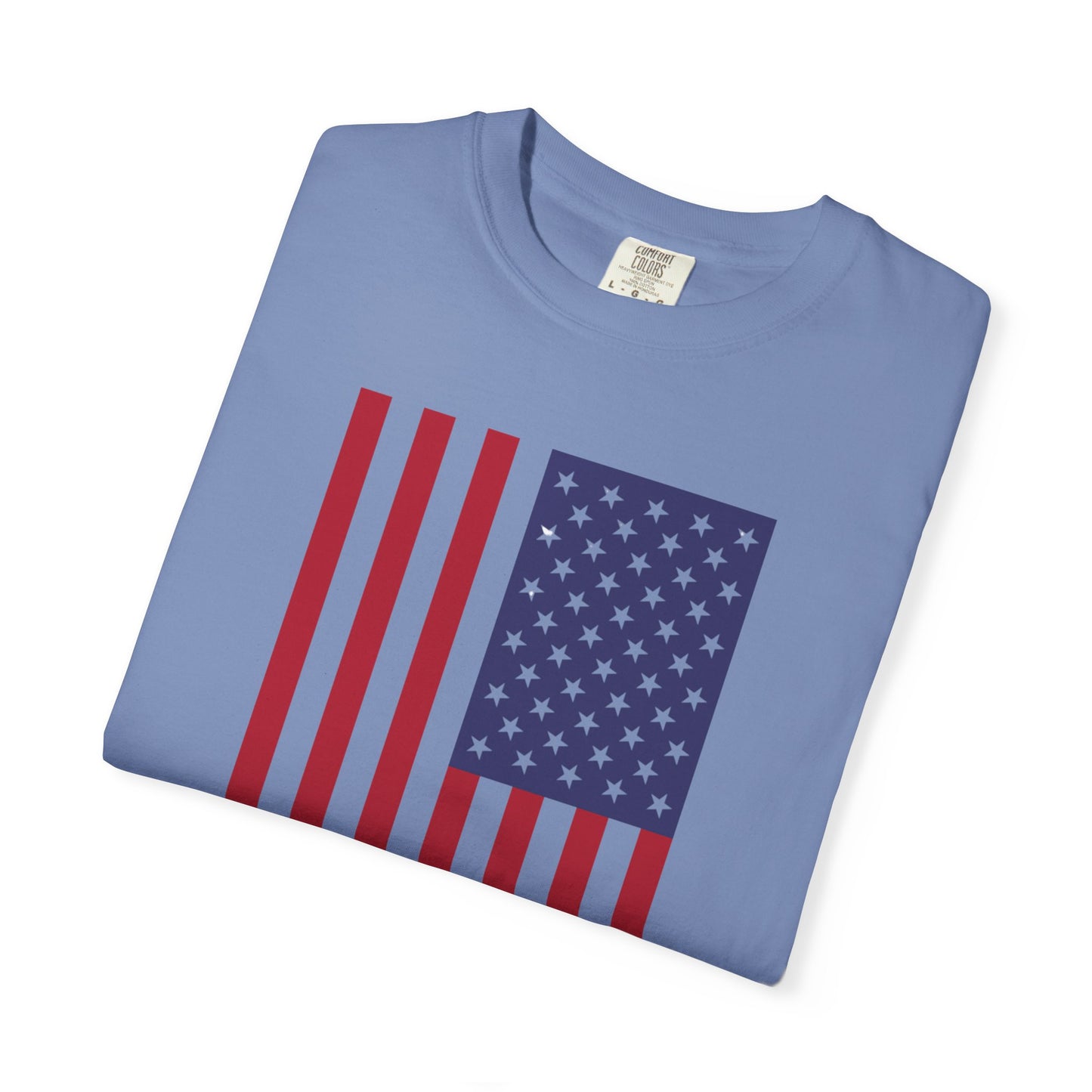 Patriotic Unisex Garment-Dyed T-Shirt