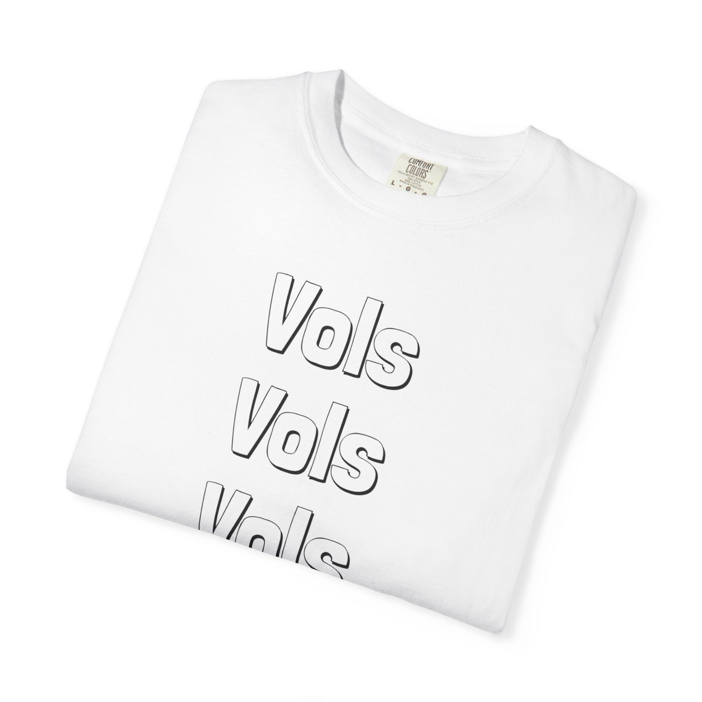 Vols Vols Vols Unisex Tshirt, Tennessee Volunteers Tee, College Football Fan Shirt, Game Day Apparel, Souvenir Gift