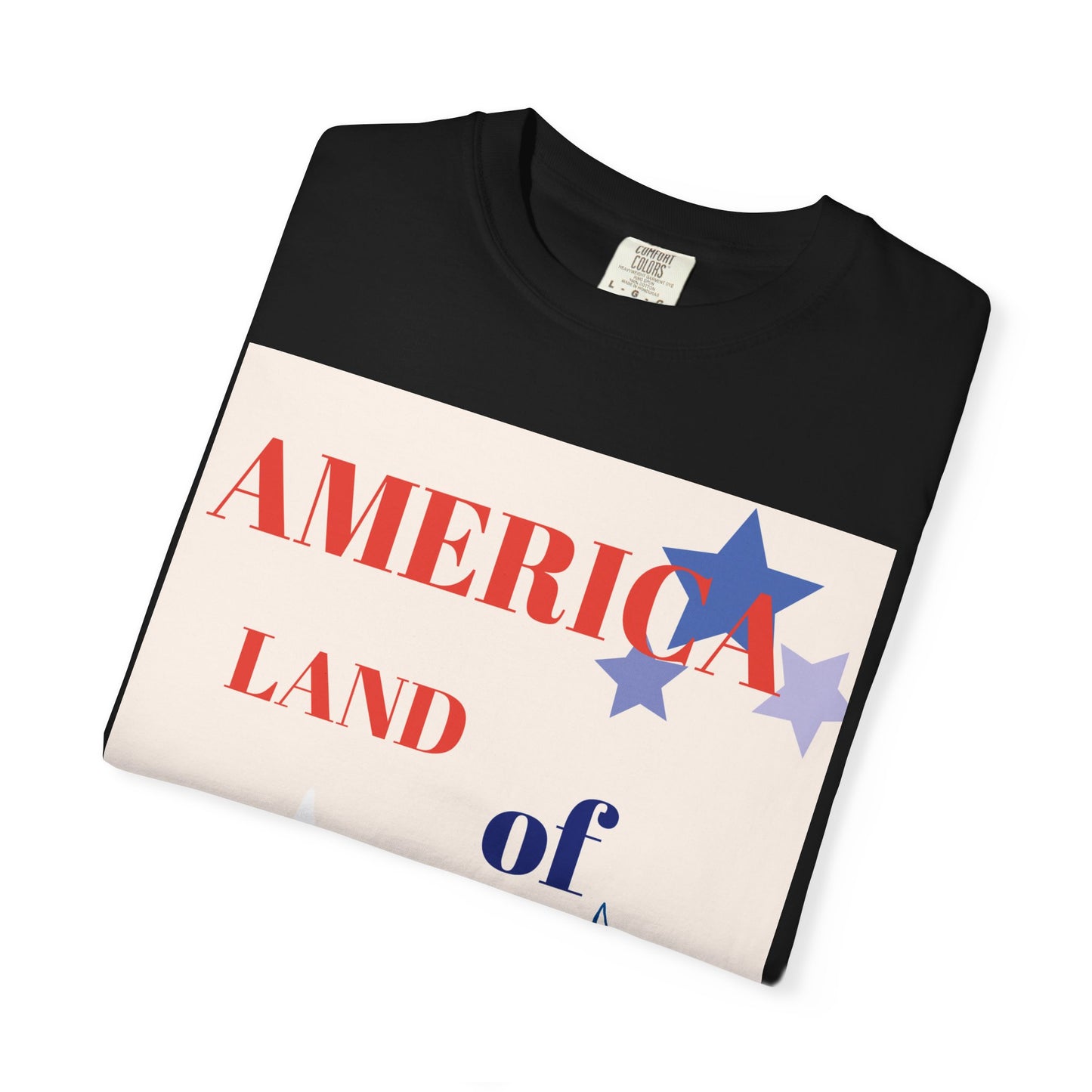 Patriotic Unisex T-Shirt - "America Land of the Free"