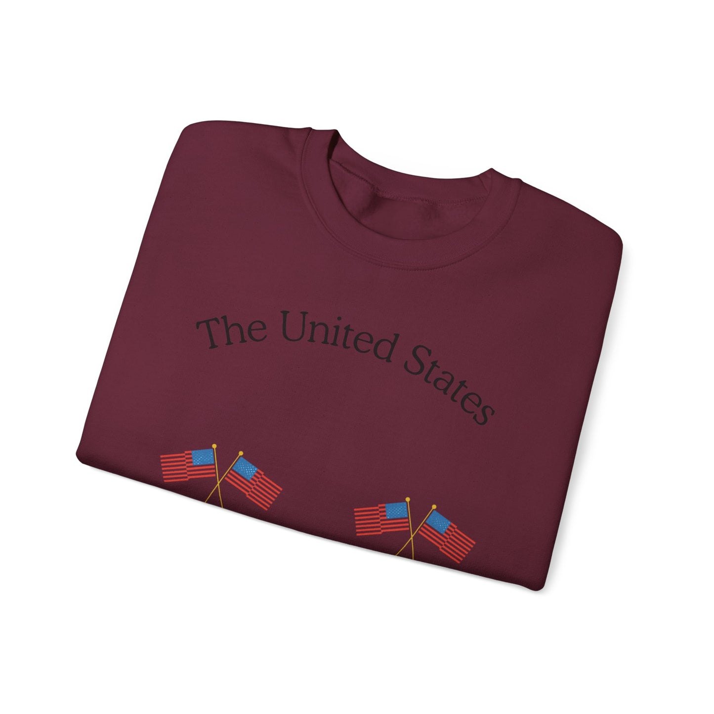 Patriotic Crewneck Sweatshirt - The United States of America