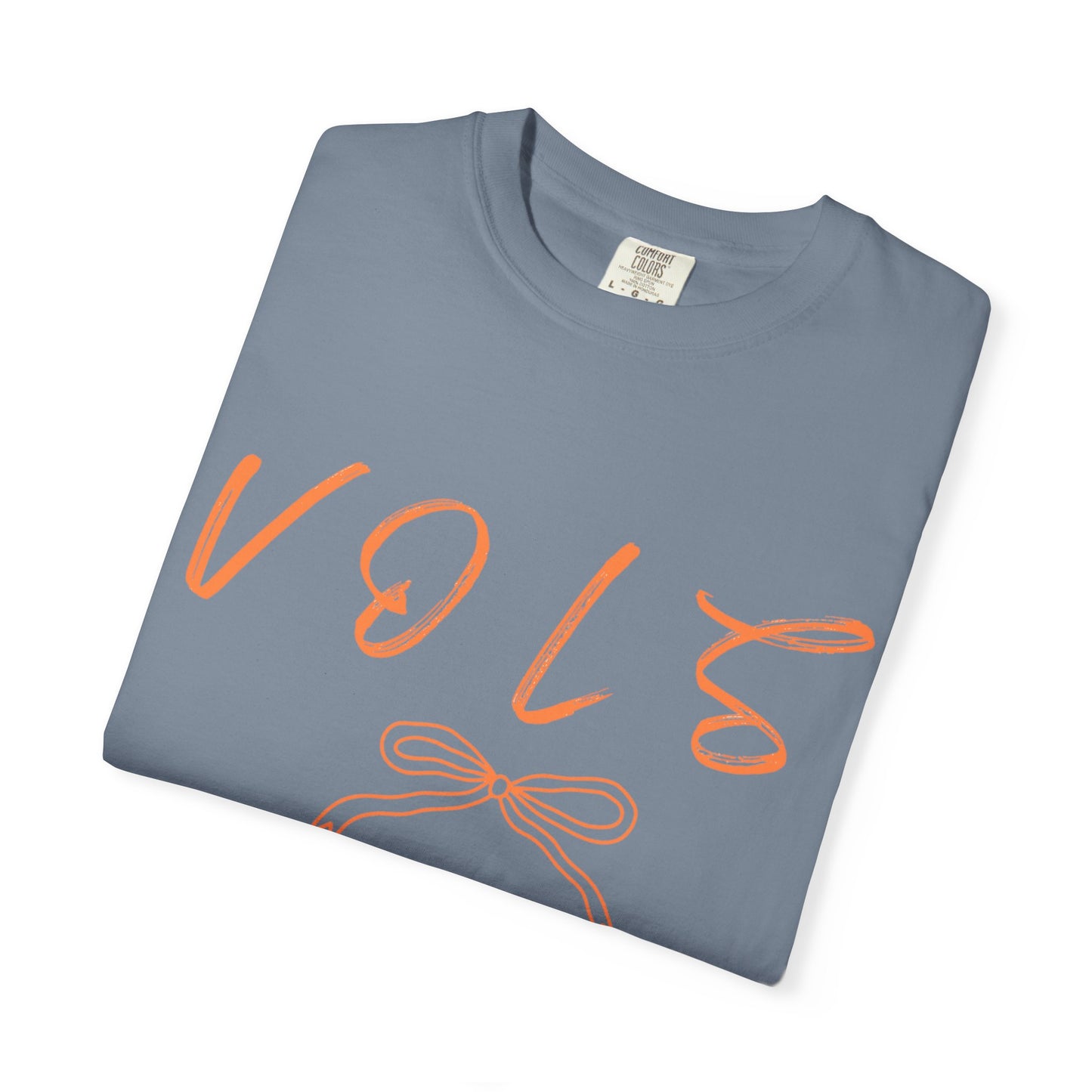 Unisex Garment-Dyed T-Shirt with 'VOL' Design, Soft Casual Tee for Everyday Wear, Gift for Friends, Minimalist Style, Summer Essential