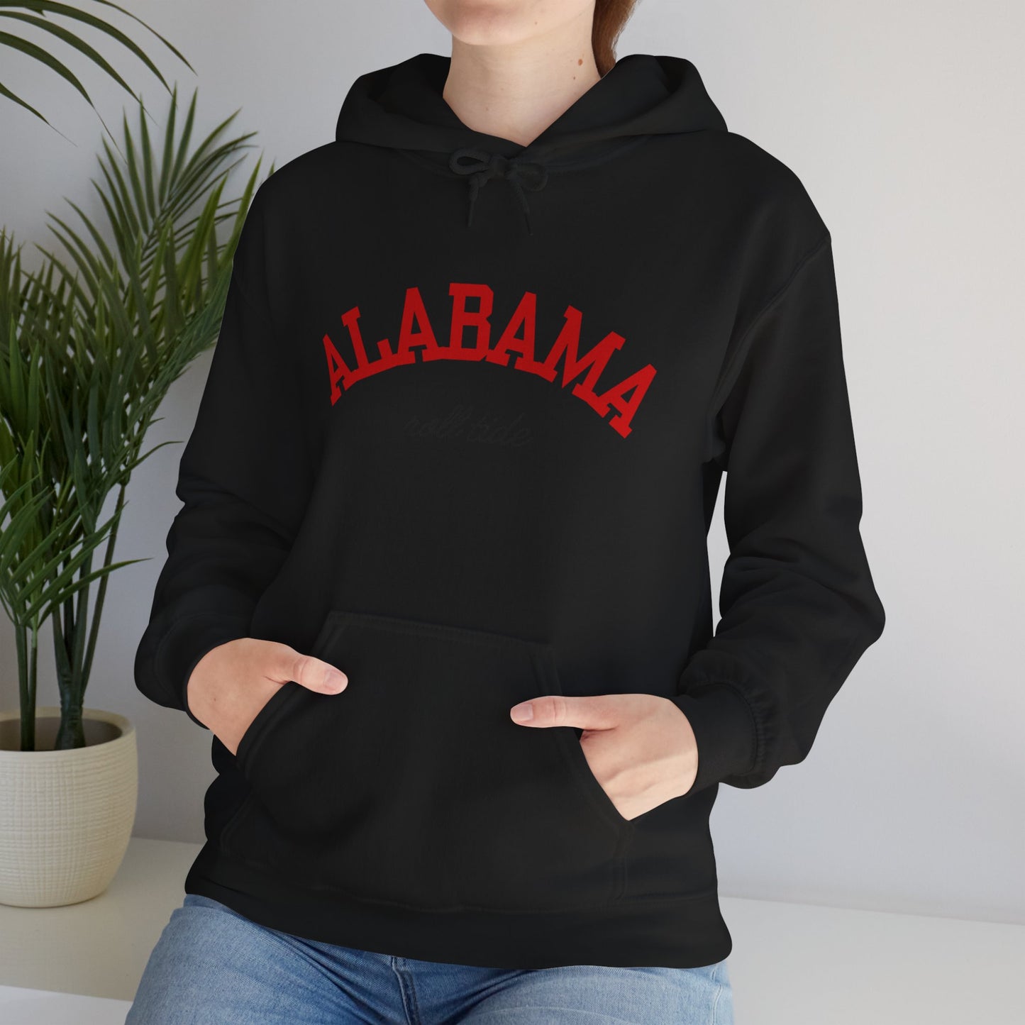 Alabama Pride Hoodie, Unisex Heavy Blend Sweatshirt, Perfect for Game Day, College Merch, Casual Wear, Gift for Fans