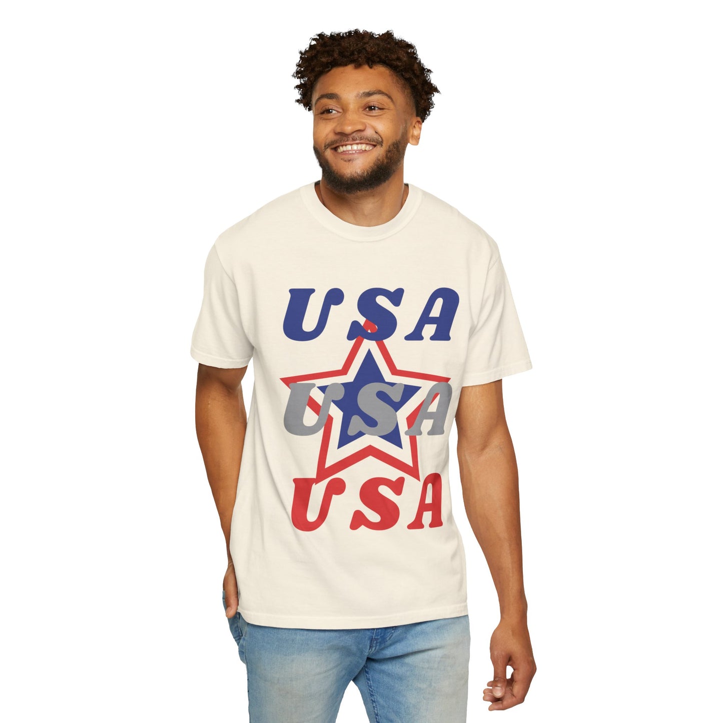 Patriotic USA Graphic T-Shirt