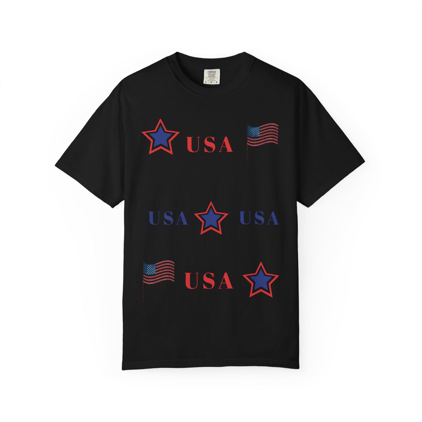 Patriotic USA Graphic T-Shirt