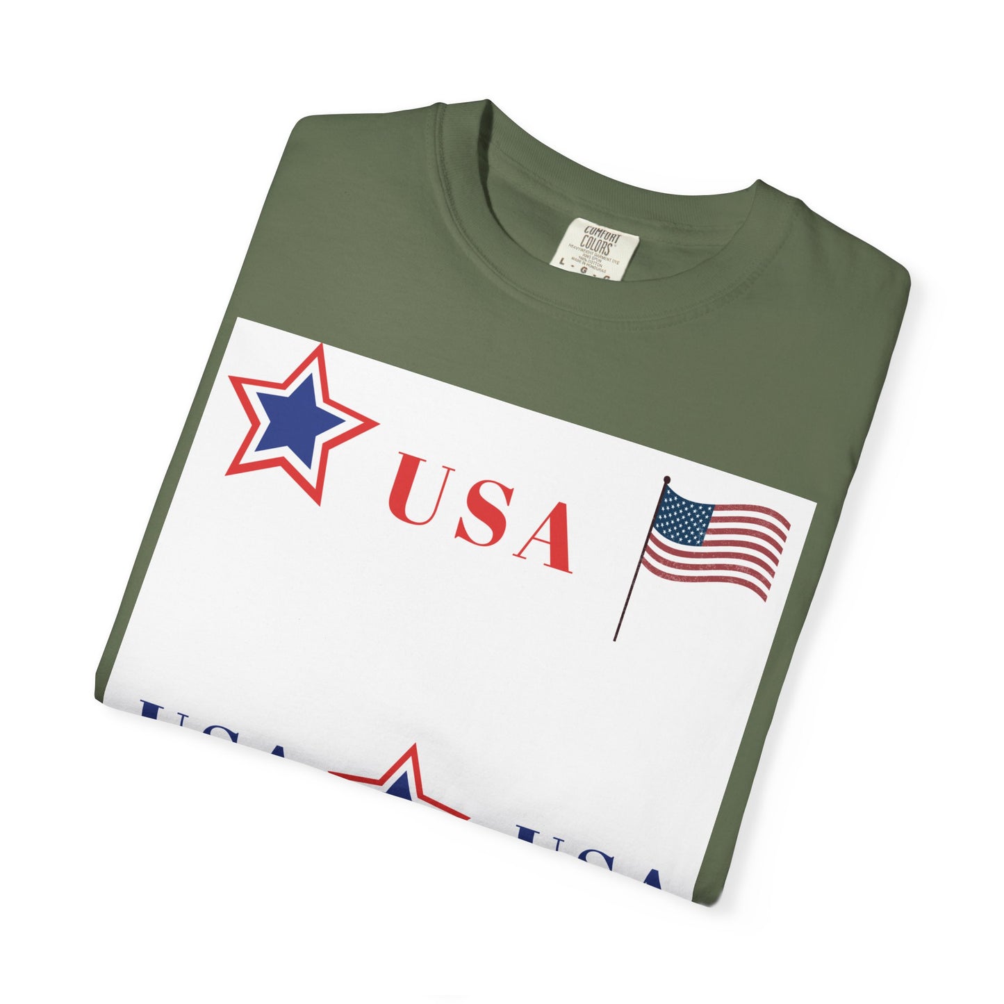 Patriotic USA Graphic T-Shirt