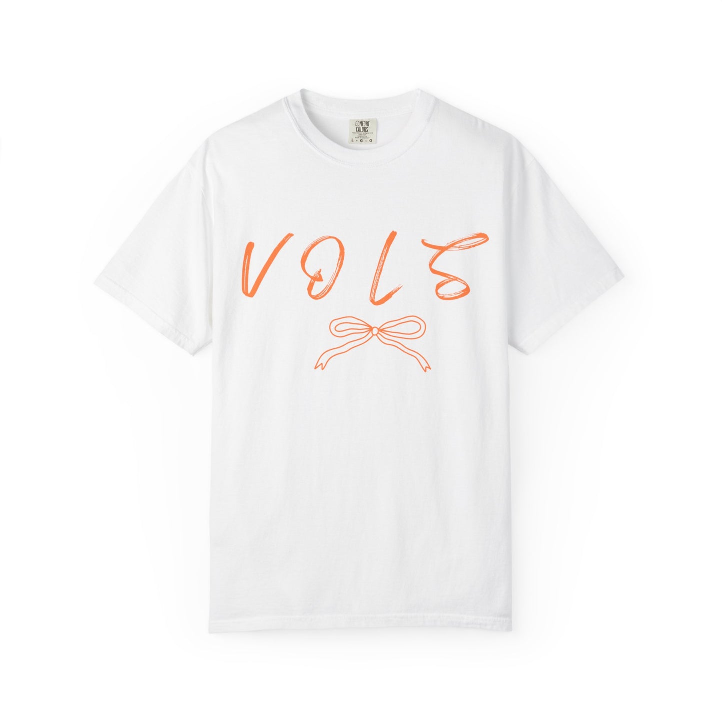 Unisex Garment-Dyed T-Shirt with 'VOL' Design, Soft Casual Tee for Everyday Wear, Gift for Friends, Minimalist Style, Summer Essential