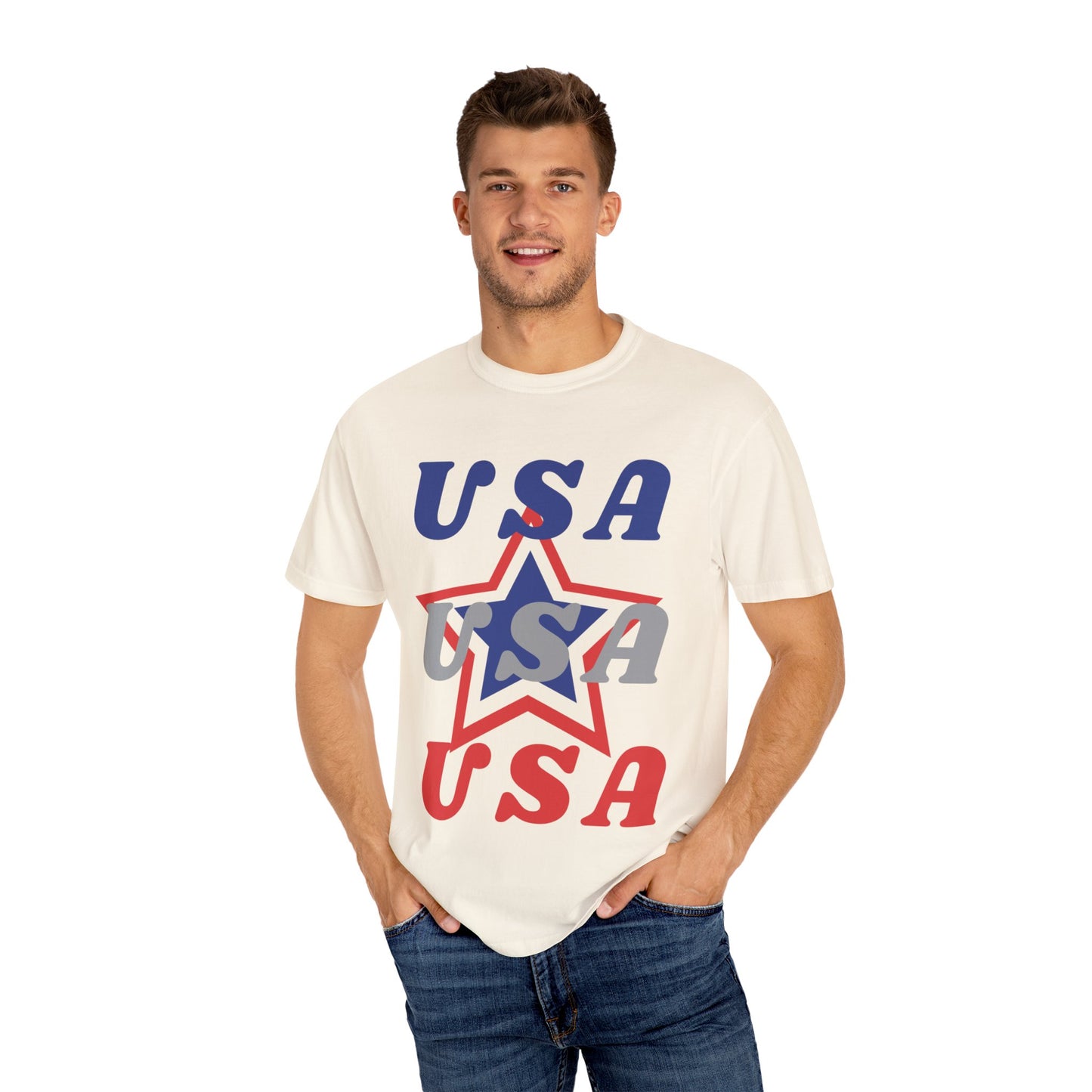 Patriotic USA Graphic T-Shirt