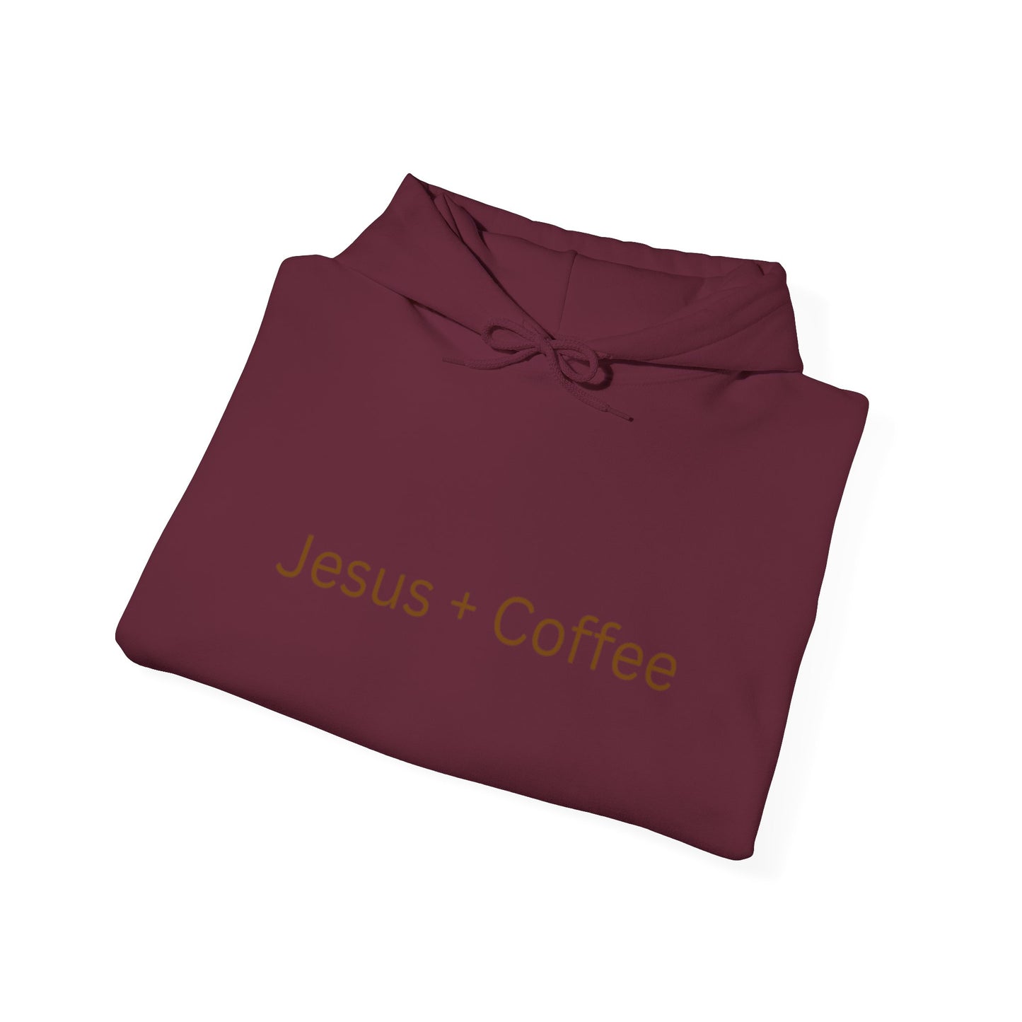 Jesus + Coffee Unisex Hoodie, Faith Sweatshirt, Christian Gifts, Cozy Pullover, Coffee Lovers Apparel, Casual Wear
