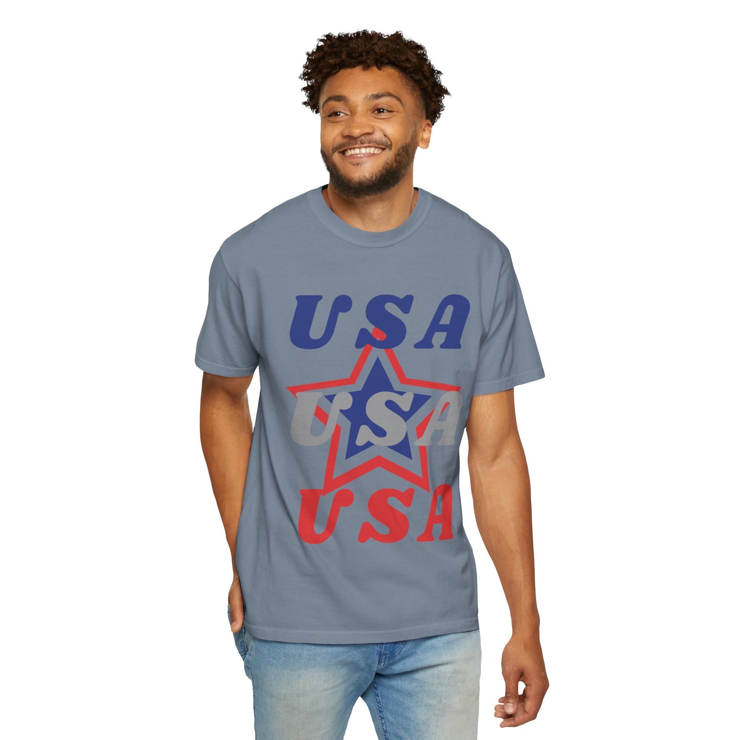Patriotic USA Graphic T-Shirt