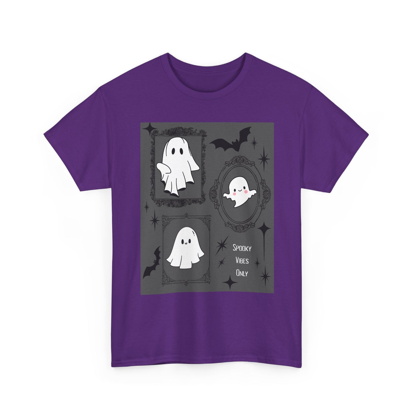 Halloween Ghost Tee, Spooky Unisex Shirt, Cute Halloween Apparel, Costume Party T-Shirt, Fall Festive Wear, Trick or Treat Top