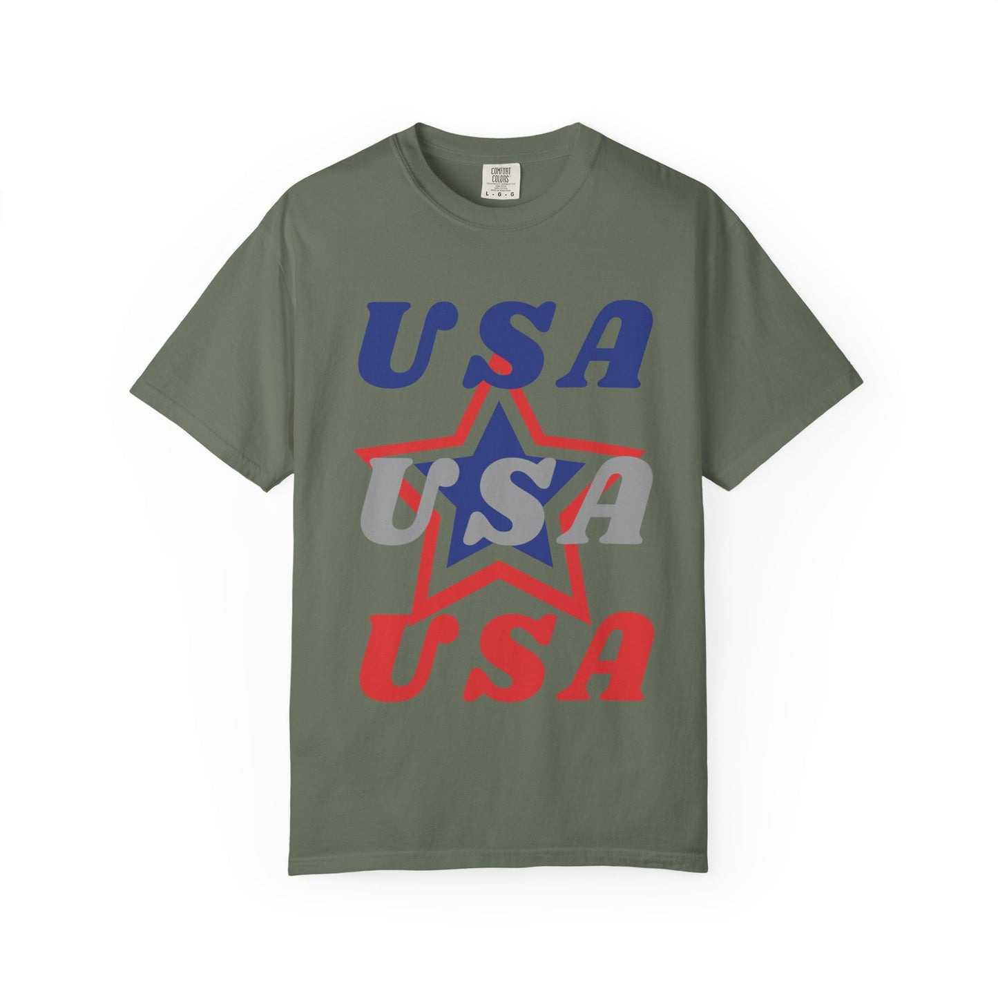 Patriotic USA Graphic T-Shirt