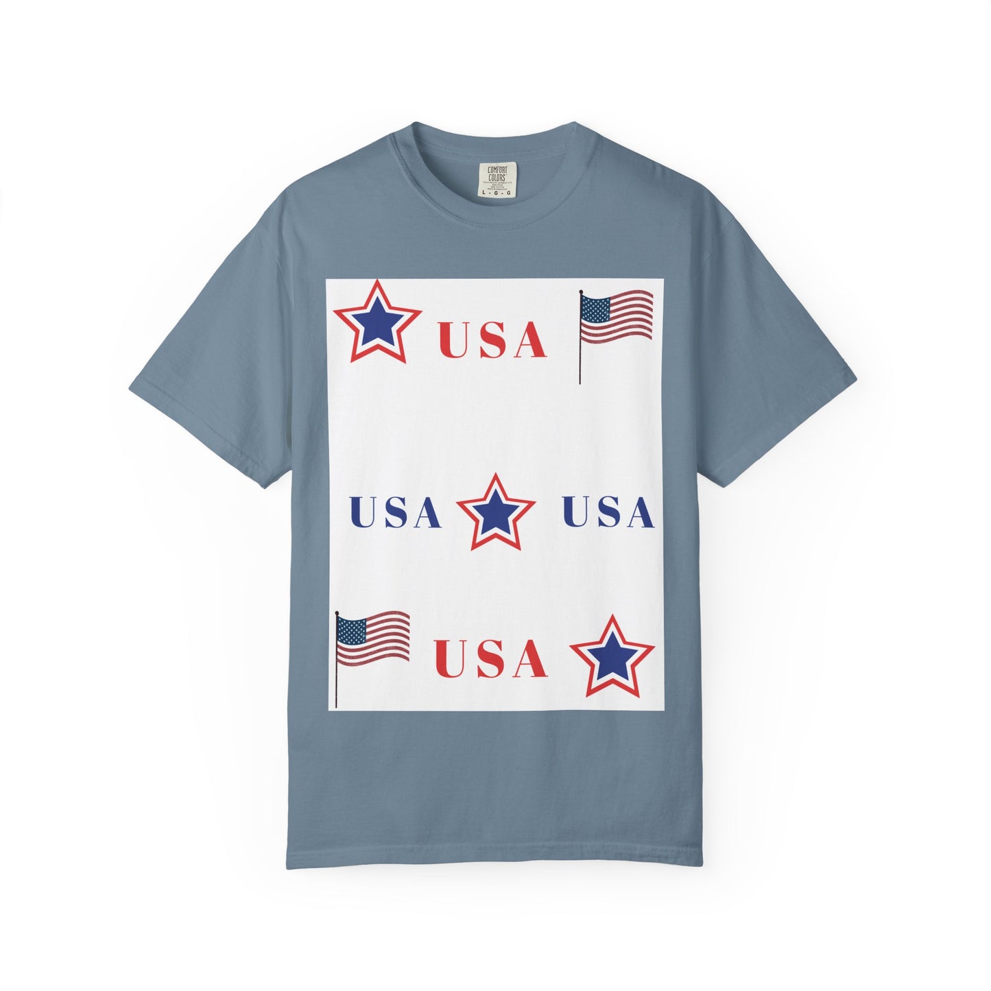 Patriotic USA Graphic T-Shirt