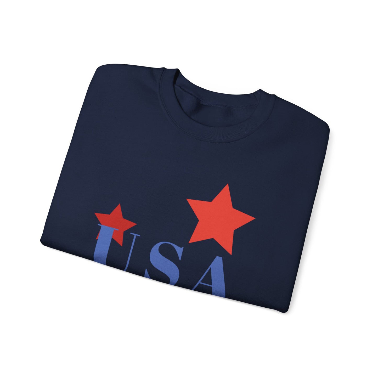 USA Stars Unisex Sweatshirt for Patriotic Celebrations