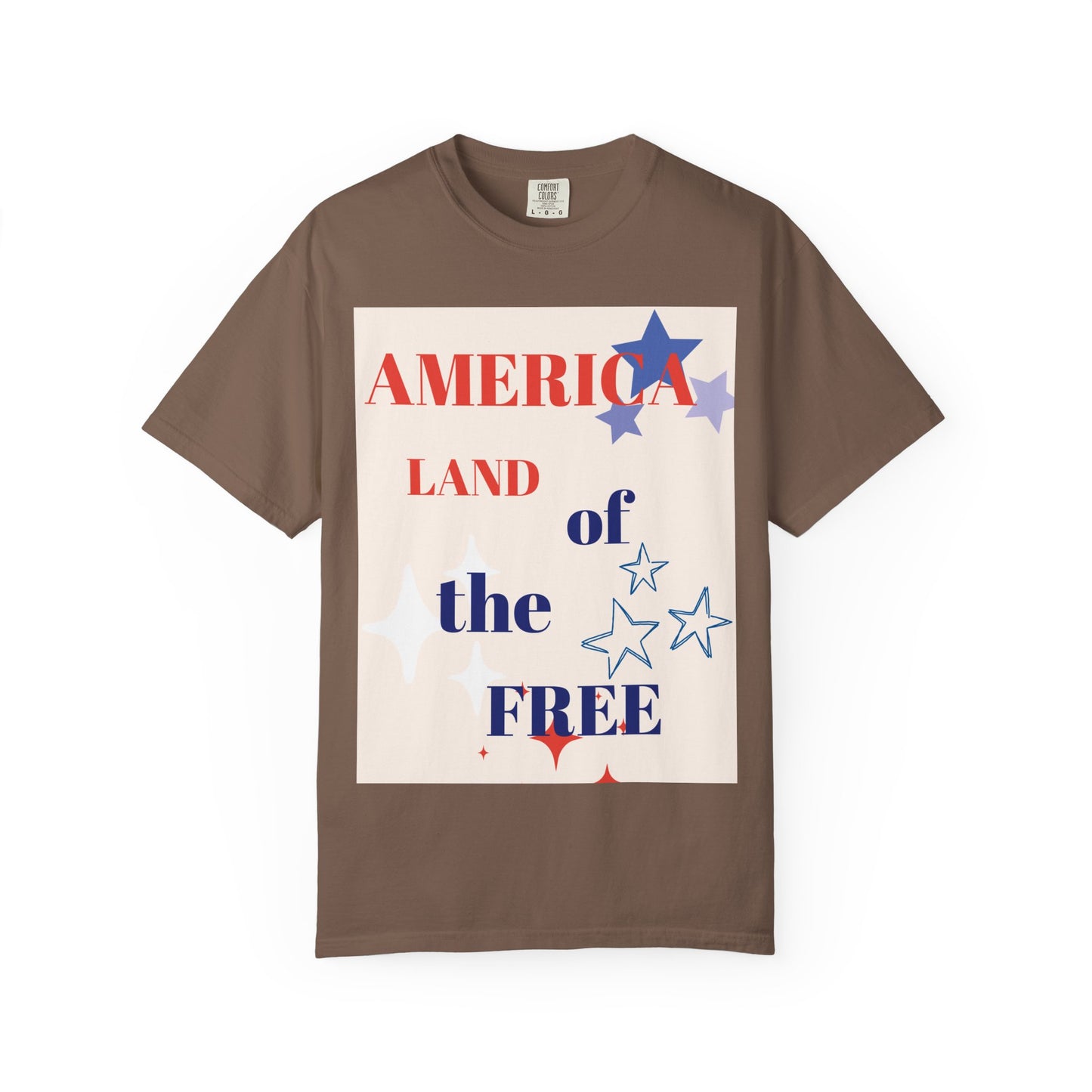 Patriotic Unisex T-Shirt - "America Land of the Free"