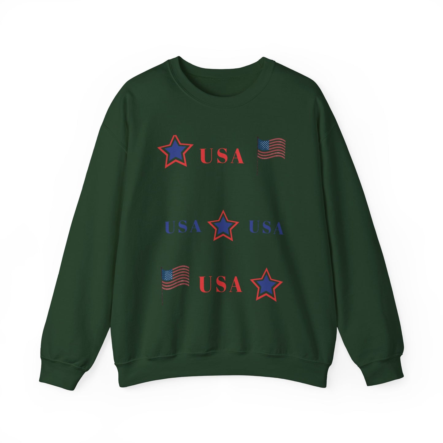 Patriotic USA Crewneck Sweatshirt
