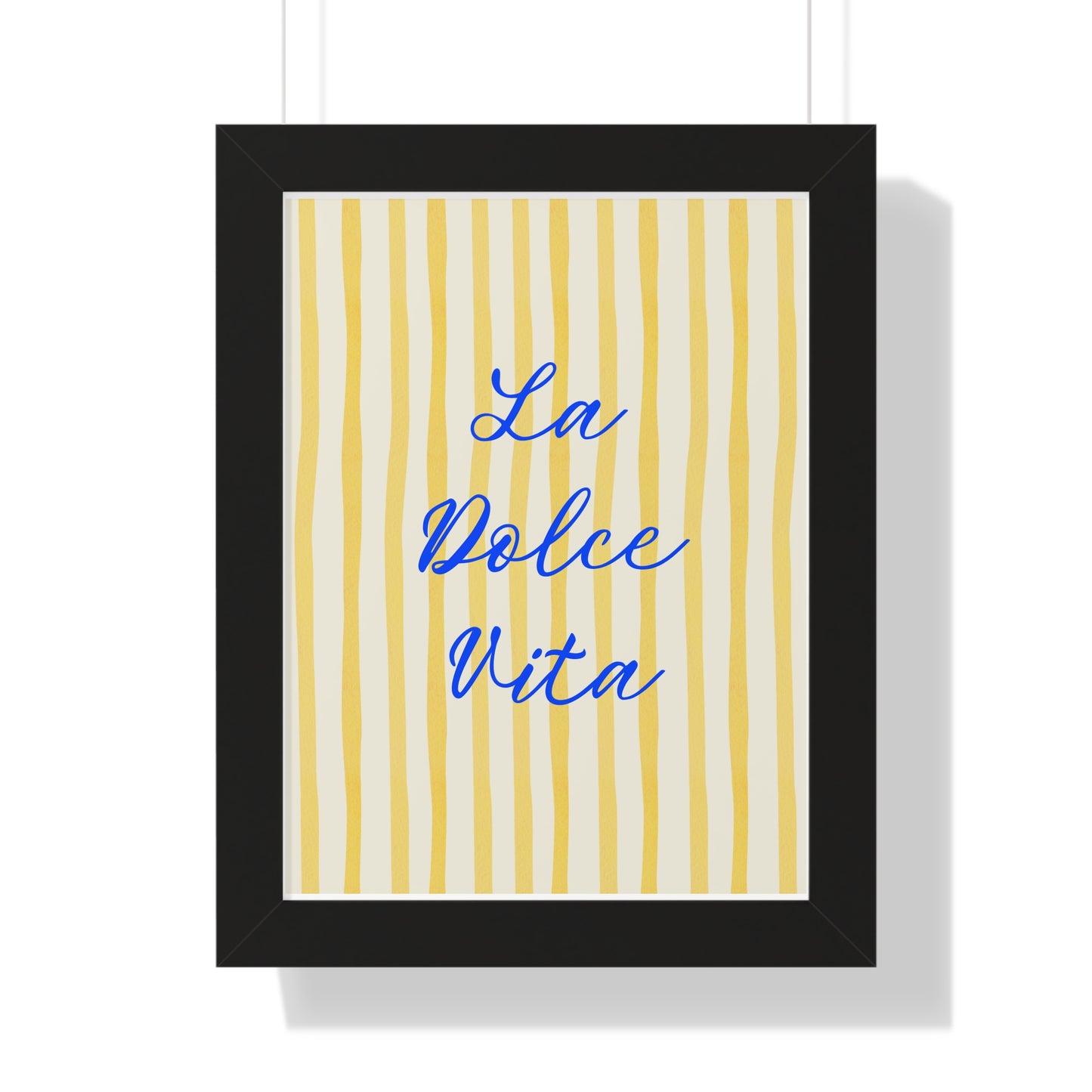 Framed Vertical Poster